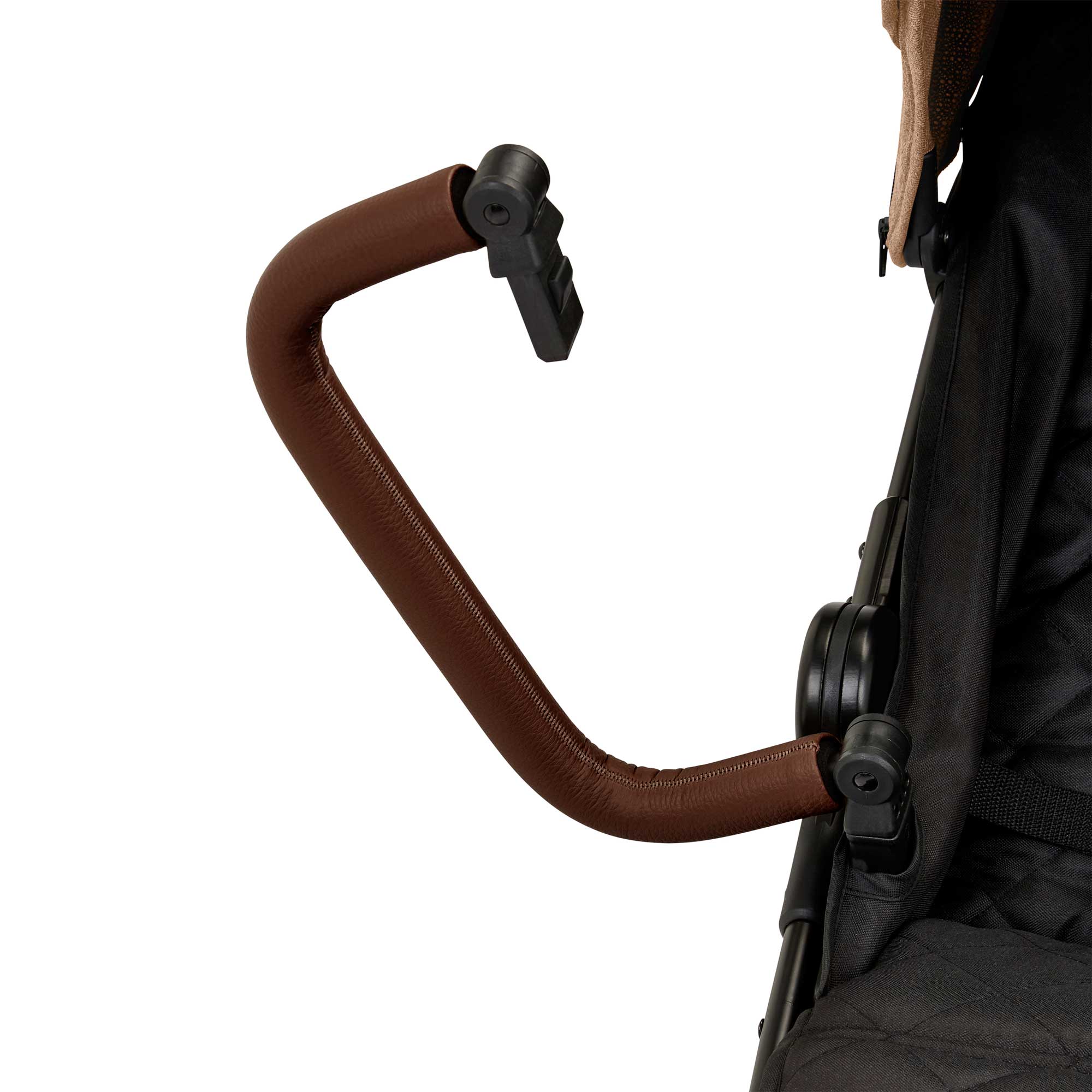 Ickle Bubba double buggies Ickle Bubba Venus Max Double Stroller - Black/Biscuit/Tan 16-004-200-157