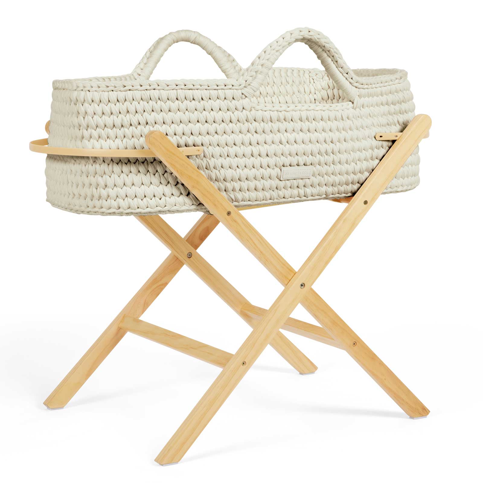 Ickle Bubba moses baskets Nova Moses Basket & Stand - Cloud/Pine 67-003-000-809