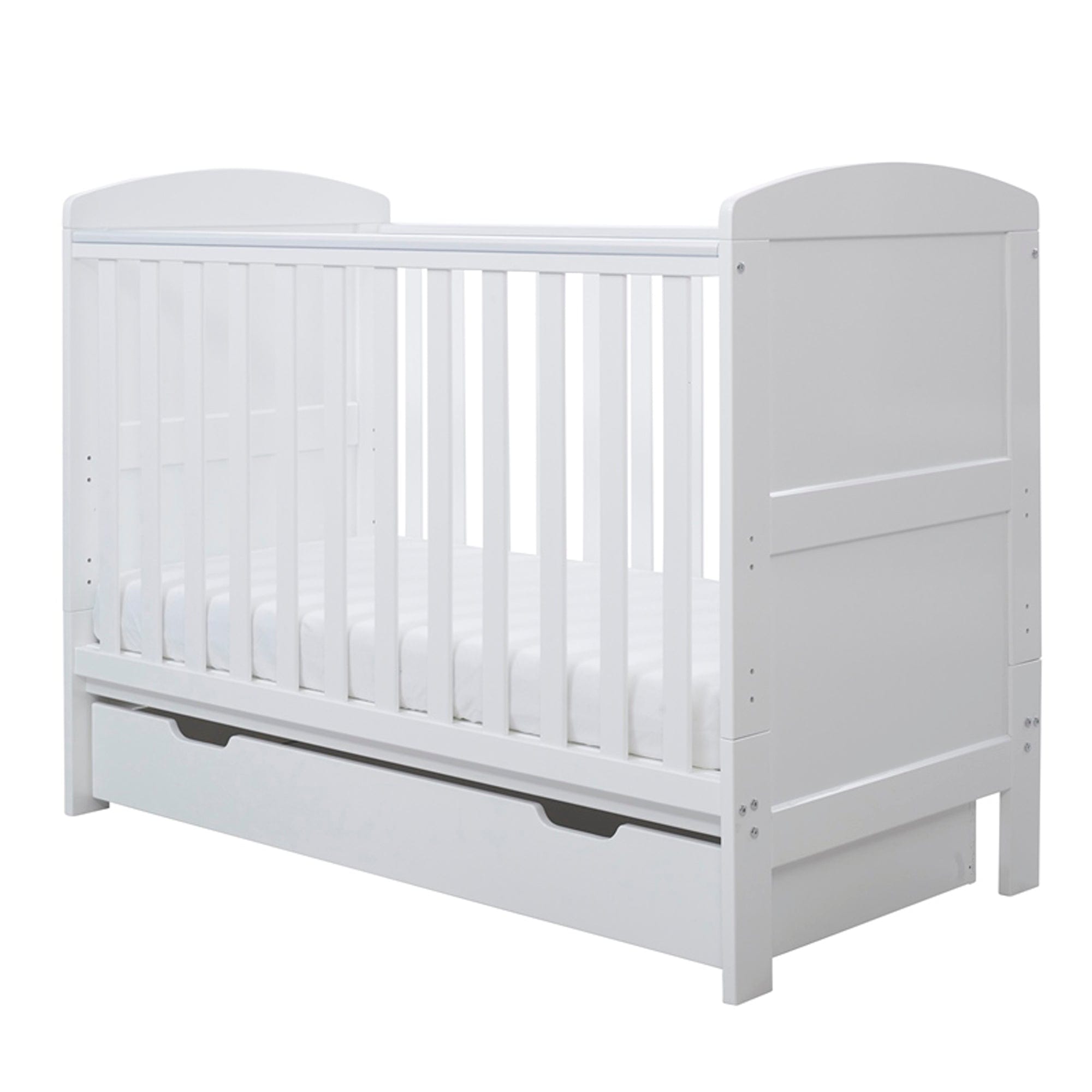 Ickle Bubba Nursery Room Sets Ickle Bubba Coleby Mini 2 Piece Furniture & Under Drawer White