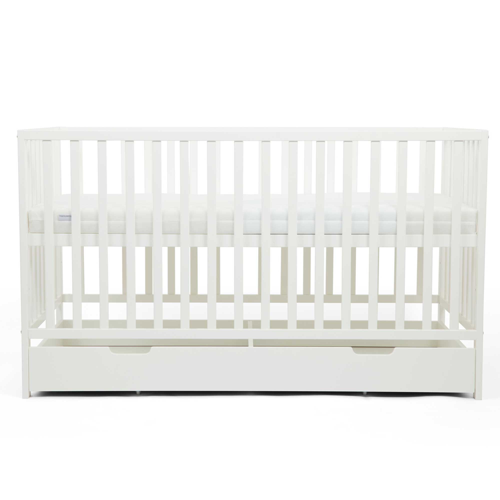 Ickle Bubba nursery room sets Ickle Bubba Hartley Classic 2 Piece Furniture Set - White
