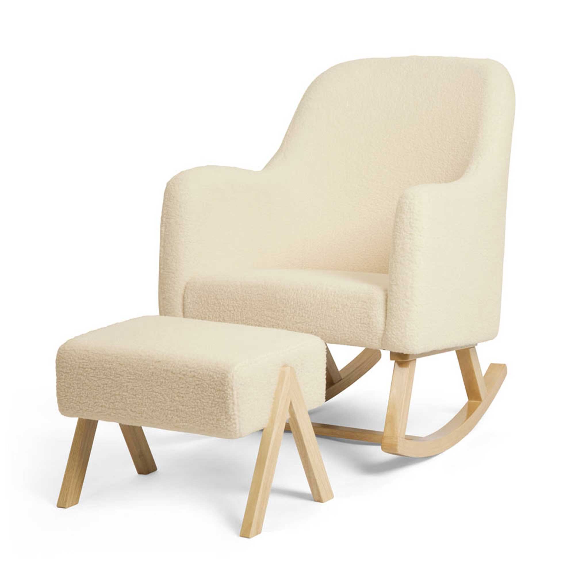 Ickle Bubba nursing chairs Ickle Bubba Roxby Nursery Chair and Stool - Cloud 48-012-000-805