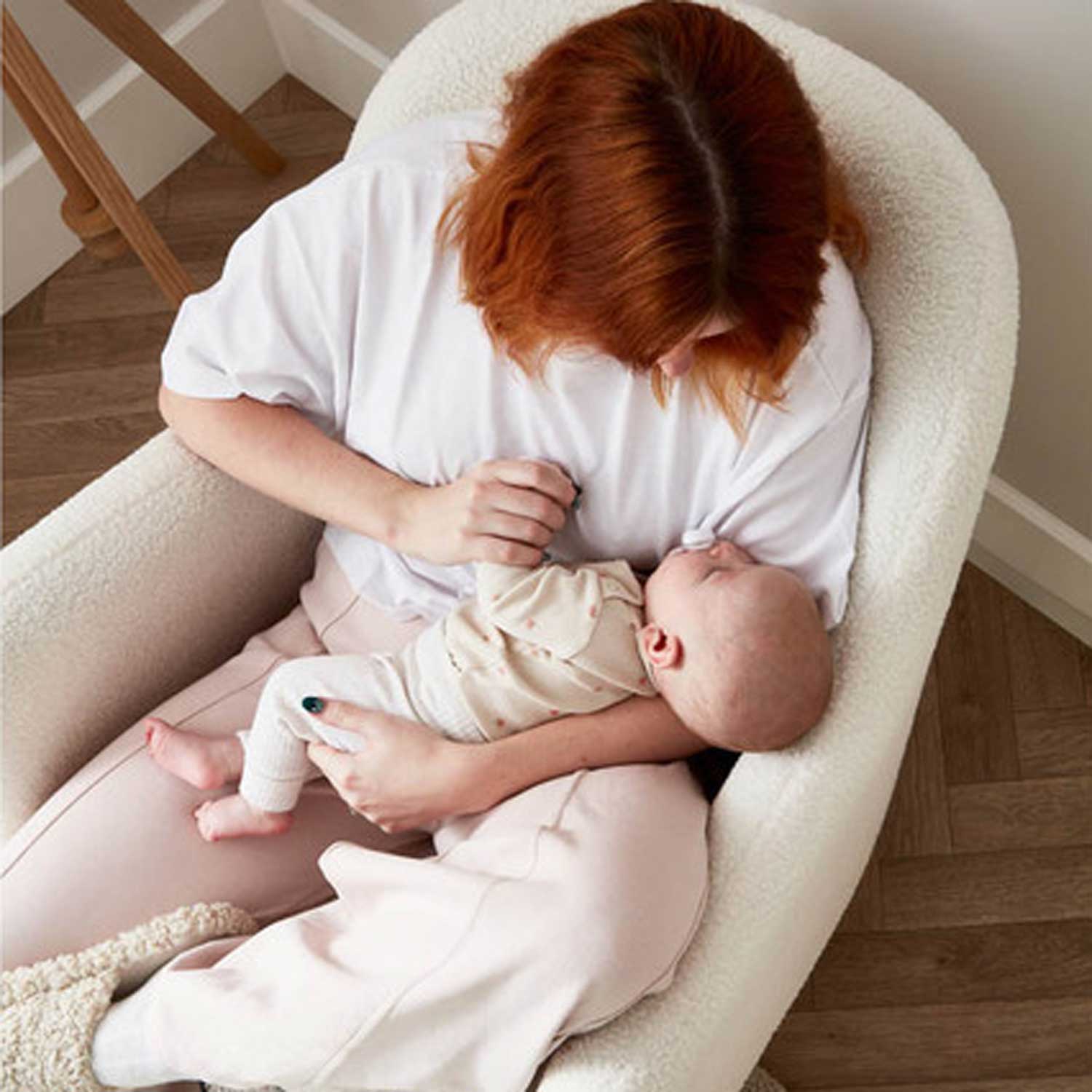 Ickle Bubba nursing chairs Ickle Bubba Roxby Nursery Chair - Mocha 48-010-000-806