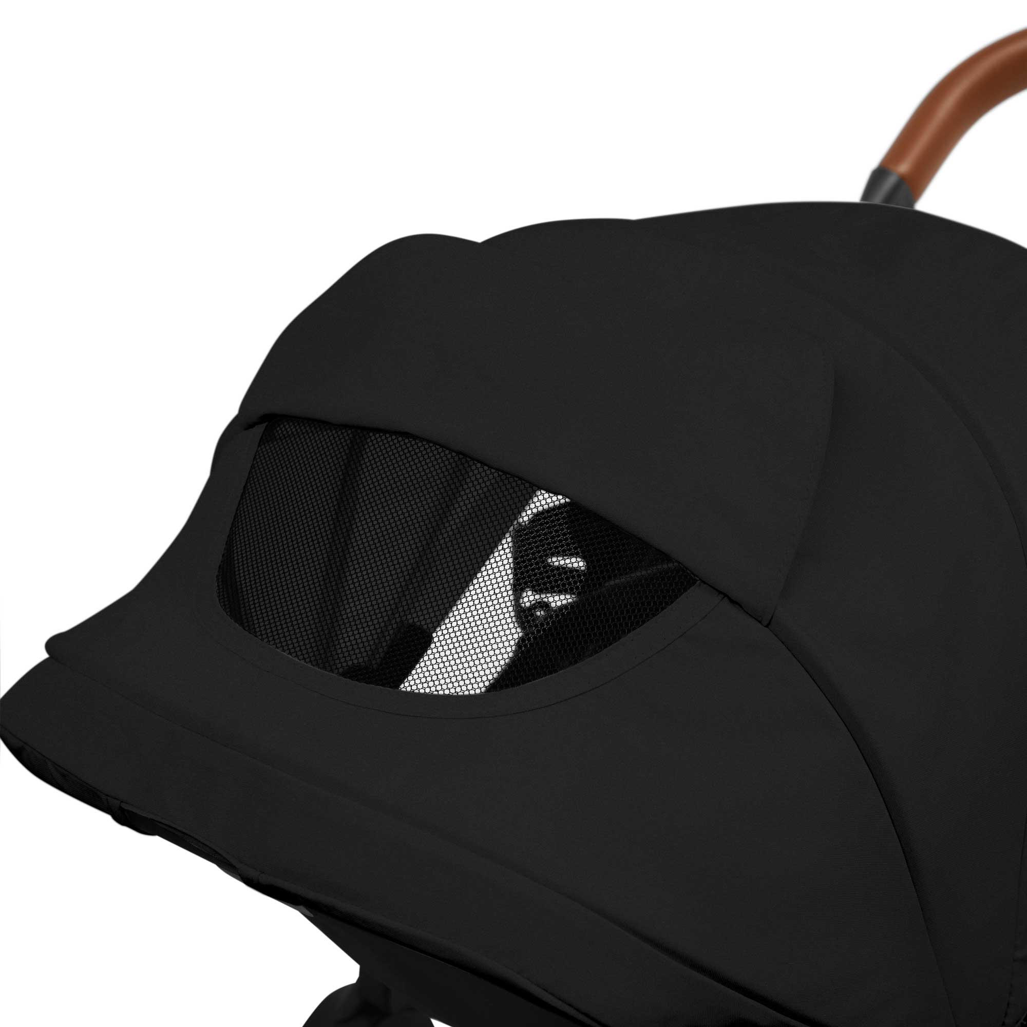 Ickle Bubba pushchairs & buggies Ickle Bubba Virgo 2 in 1  Pushchair - Black/Black/Tan 12-001-000-003