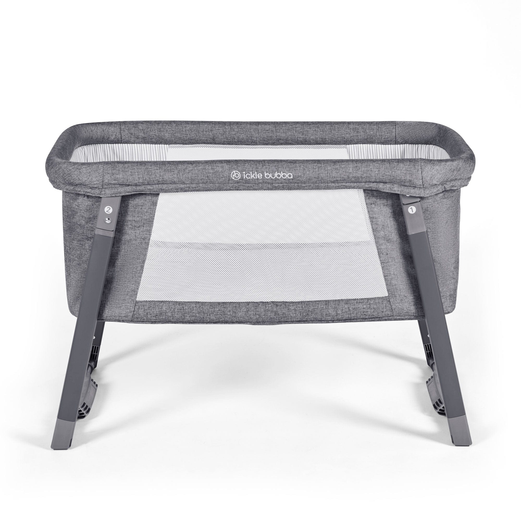 Ickle Bubba rocking bouncing cradles Ickle Bubba Mini Rocker Crib - Space Grey 40-004-000-860