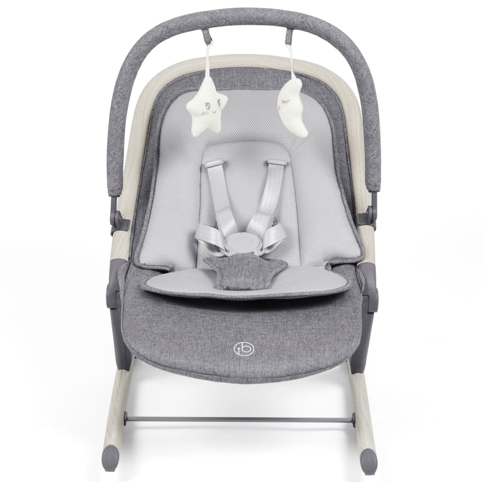 Ickle Bubba rocking bouncing cradles Ickle Bubba Stella Rocker - Ash Grey 59-010-000-802