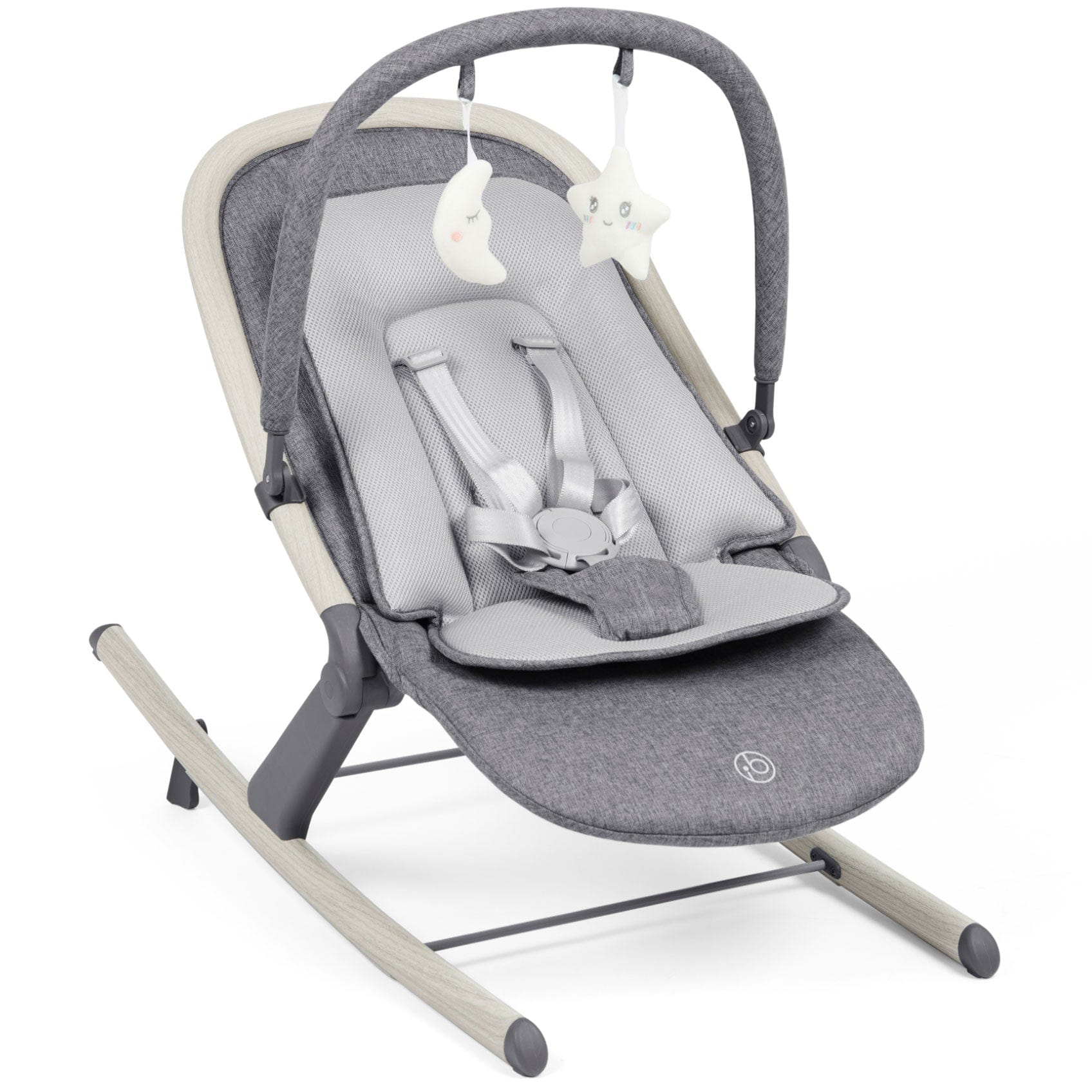 Ickle Bubba rocking bouncing cradles Ickle Bubba Stella Rocker - Ash Grey 59-010-000-802