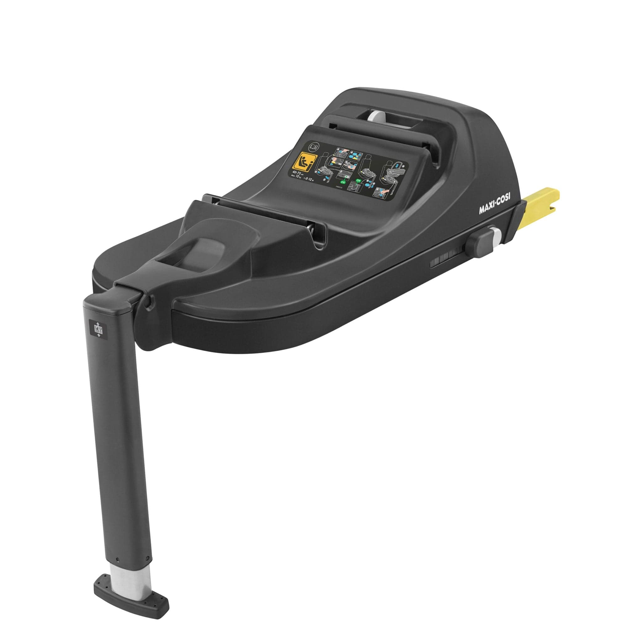 Ickle Bubba travel systems Ickle Bubba Altima 12 Piece Travel System with Maxi-Cosi Cabriofix i-Size Car Seat & Isofix Base - Black 10-012-360-001