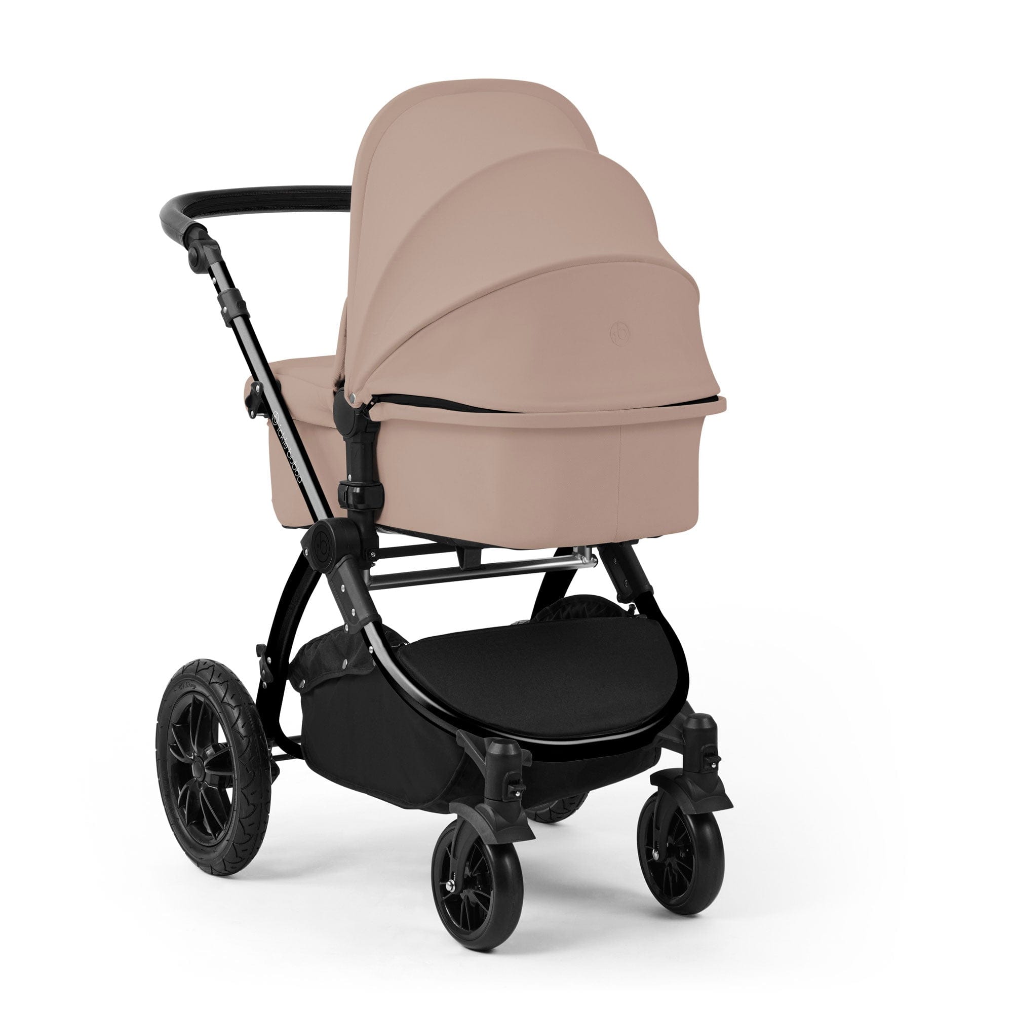 Ickle Bubba travel systems Ickle Bubba Stomp Luxe 12 Piece Travel System with Maxi-Cosi Cabriofix i-Size Car Seat & Isofix Base - Desert