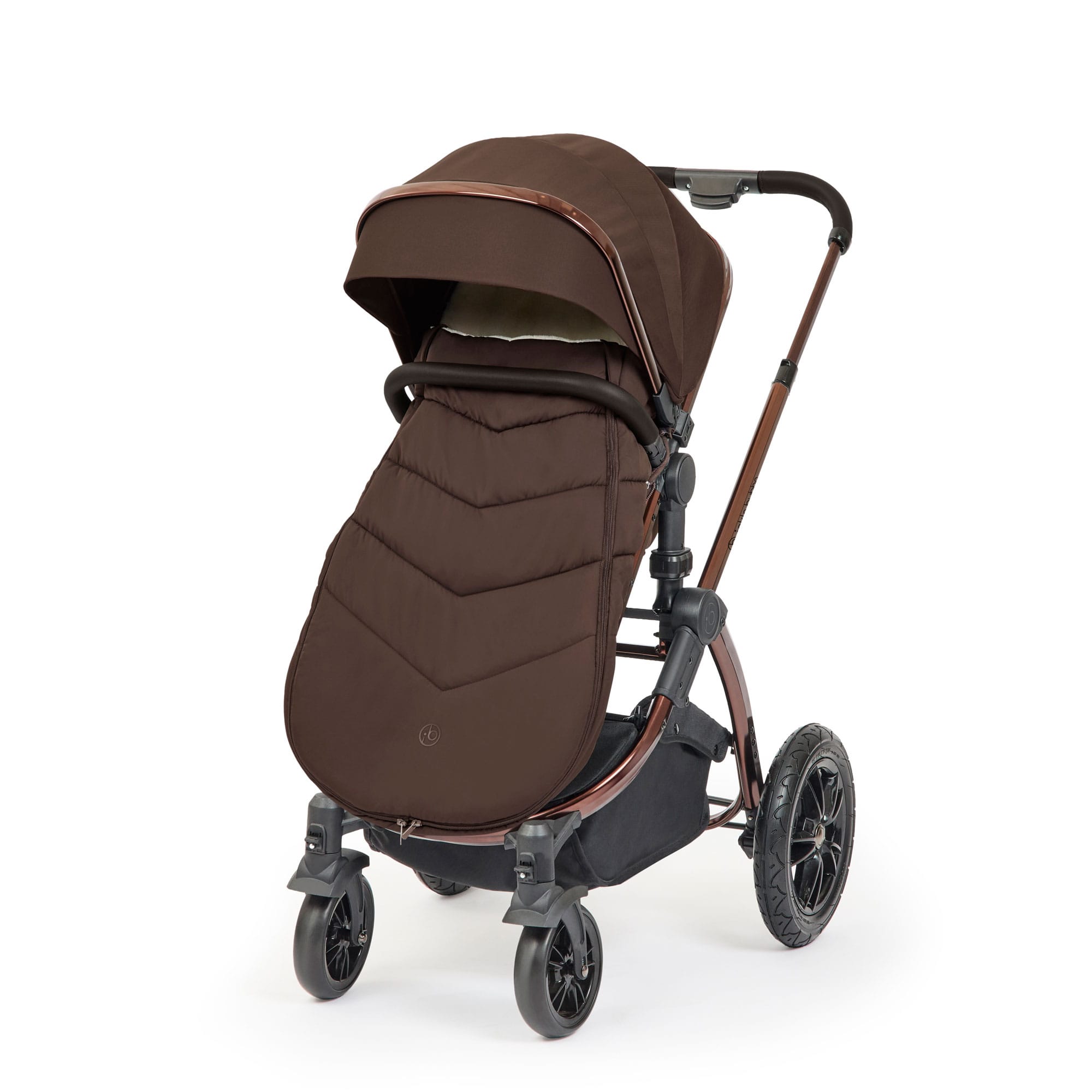 Ickle Bubba travel systems Ickle Bubba Stomp Luxe Elements Edition 15 Piece Travel System - Chestnut 10-014-330-169