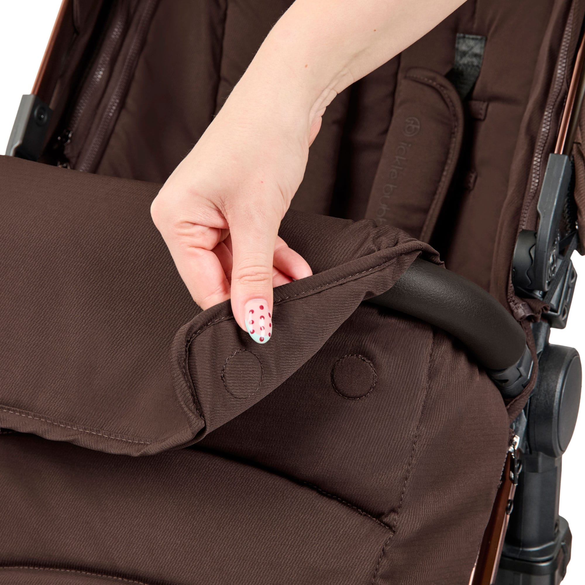 Ickle Bubba travel systems Ickle Bubba Stomp Luxe Elements Edition 15 Piece Travel System - Chestnut 10-014-330-169