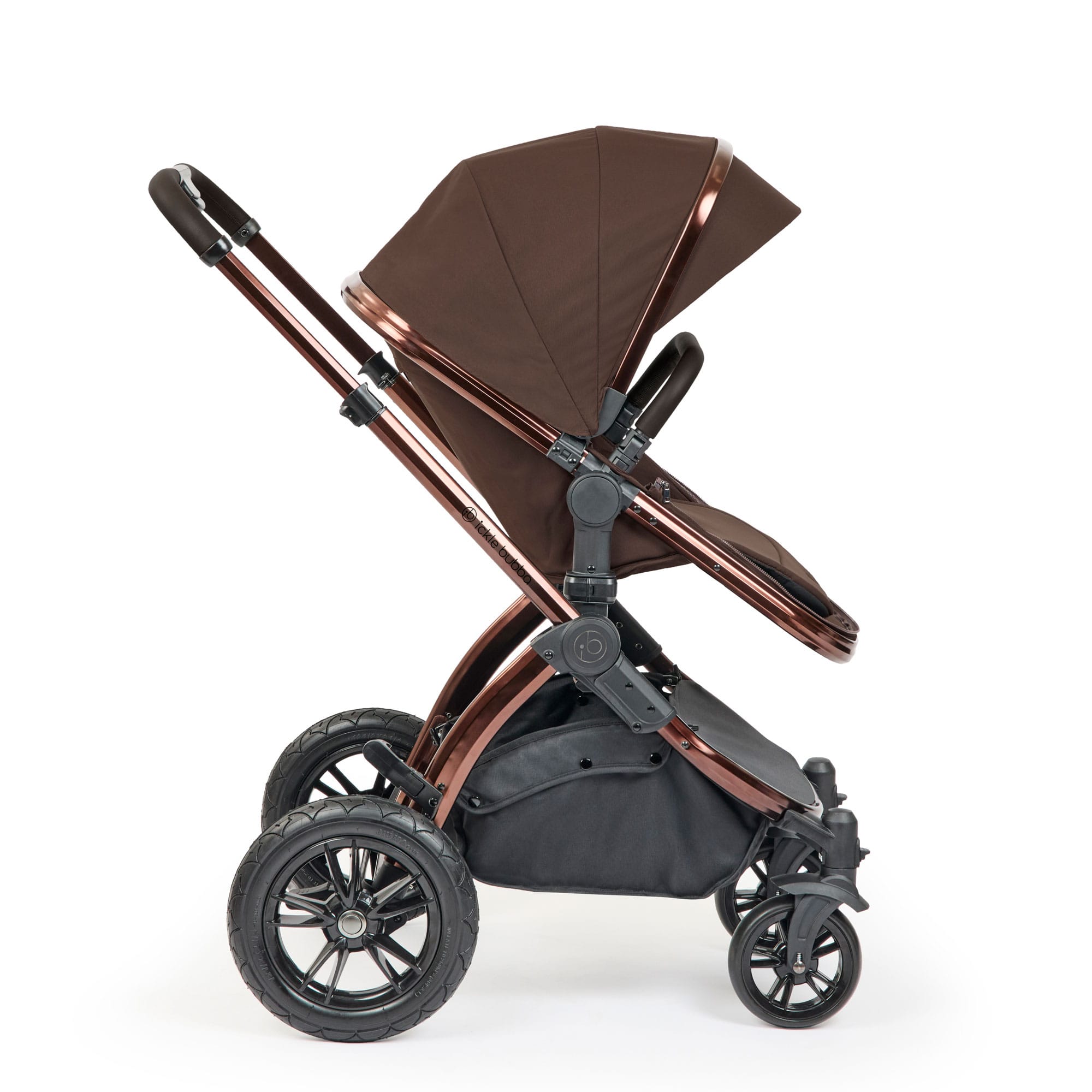 Ickle Bubba travel systems Ickle Bubba Stomp Luxe Elements Edition 15 Piece Travel System - Chestnut 10-014-330-169