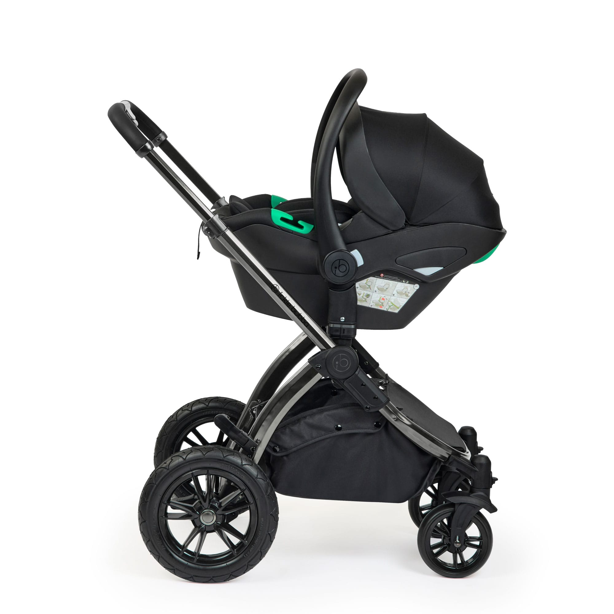 Ickle Bubba travel systems Ickle Bubba Stomp Luxe Elements Edition 15 Piece Travel System - Forest 10-014-330-170