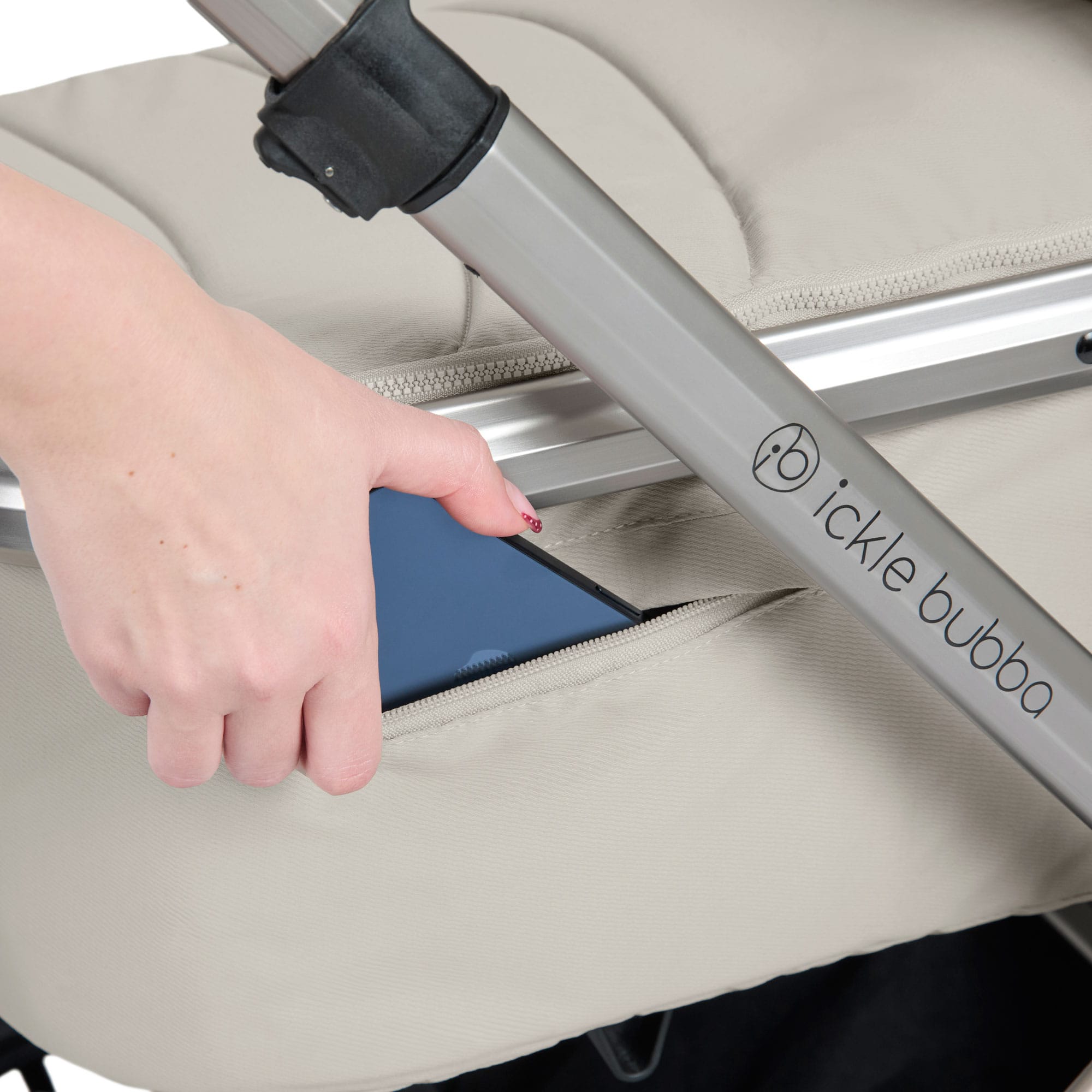 Ickle Bubba travel systems Ickle Bubba Stomp Luxe Elements Edition 15 Piece Travel System - Moonbeam 10-014-330-171