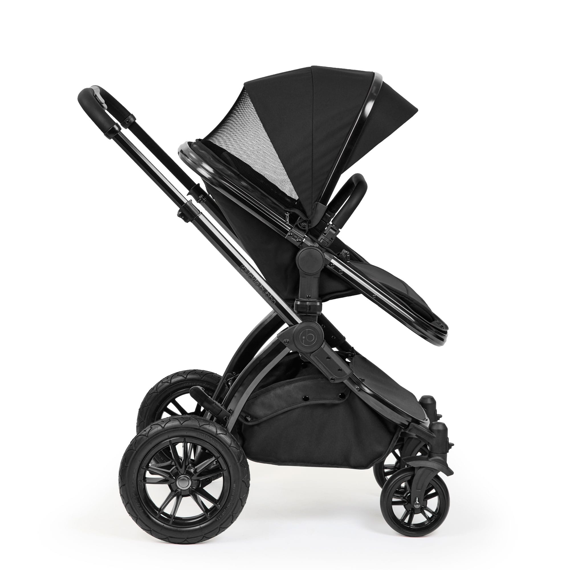 Ickle Bubba travel systems Ickle Bubba Stomp Luxe Elements Edition 15 Piece Travel System - Raven 10-014-330-168