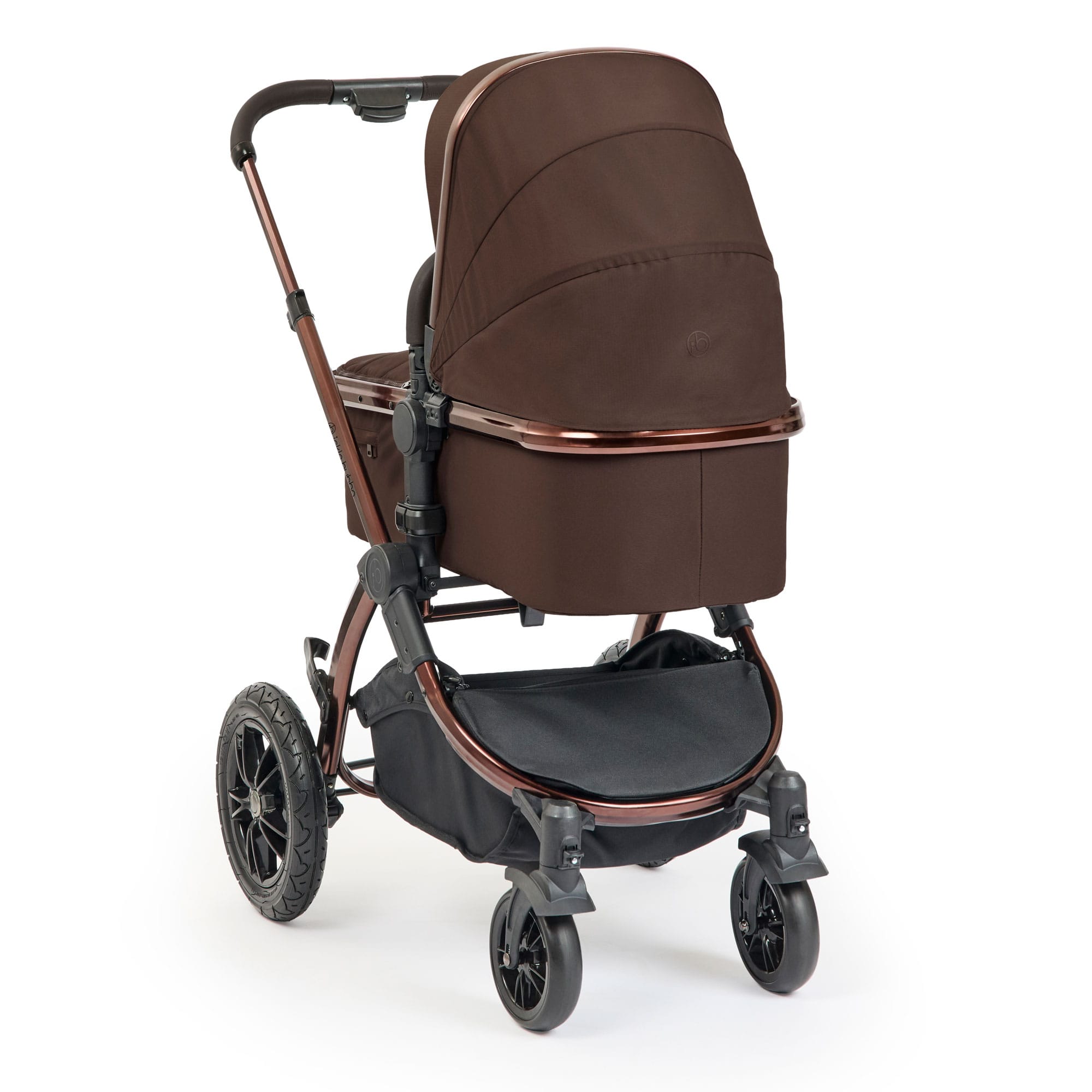 Ickle Bubba travel systems Ickle Bubba Stomp Luxe Elements Edition 16 Piece Ultimate Travel System - Chestnut 10-014-420-169