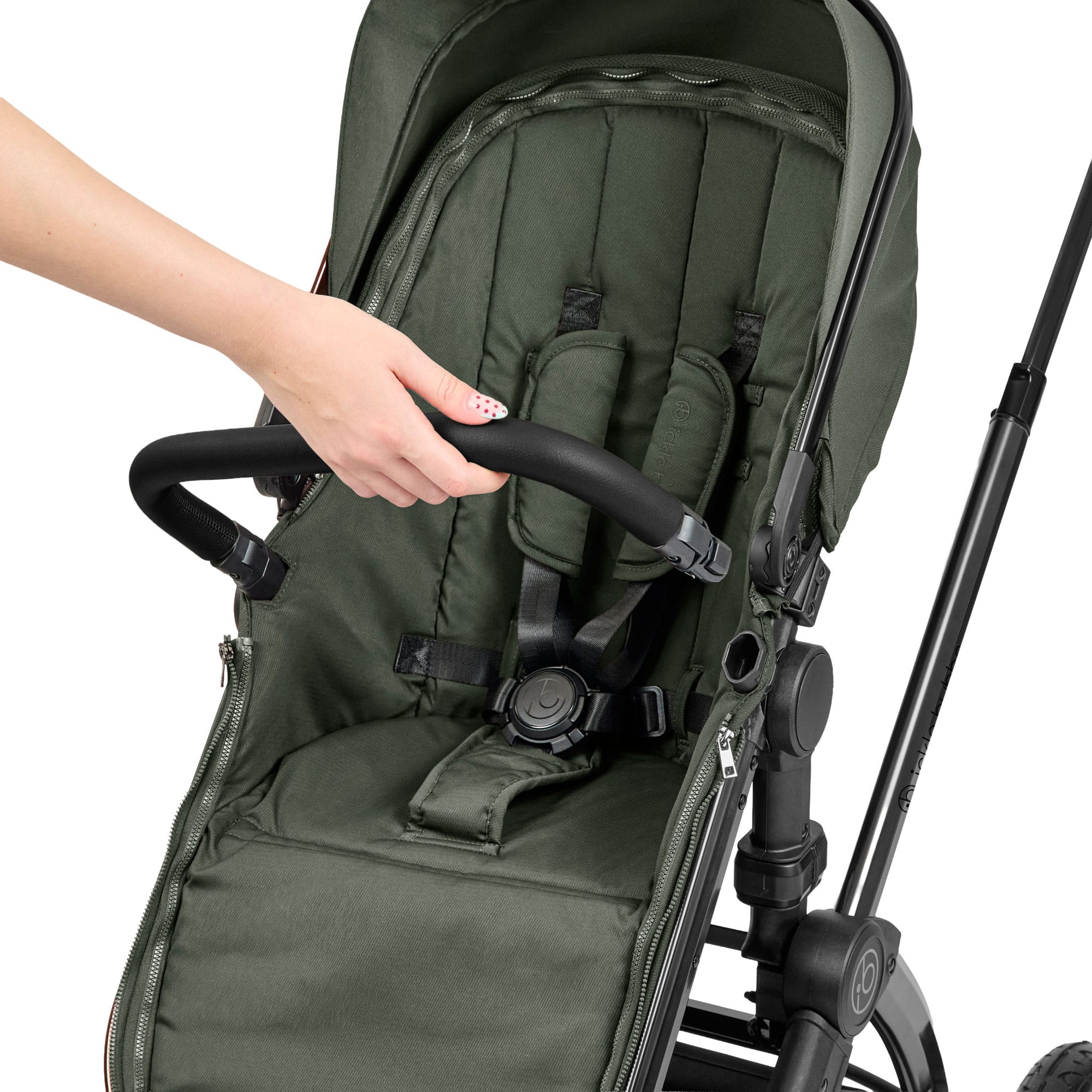 Ickle Bubba travel systems Ickle Bubba Stomp Luxe Elements Edition 16 Piece Ultimate Travel System - Forest 10-014-420-170