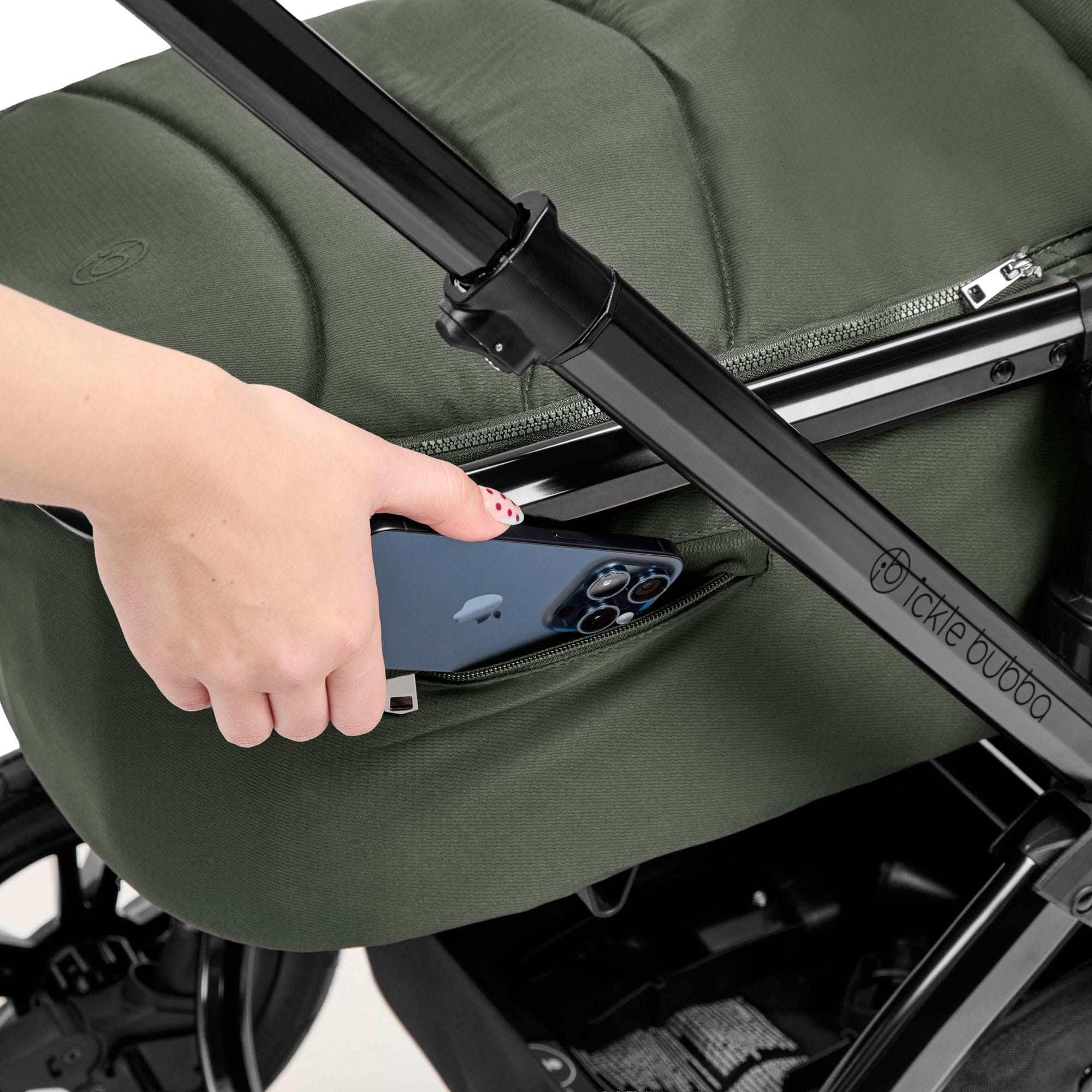 Ickle Bubba travel systems Ickle Bubba Stomp Luxe Elements Edition 16 Piece Ultimate Travel System - Forest 10-014-420-170