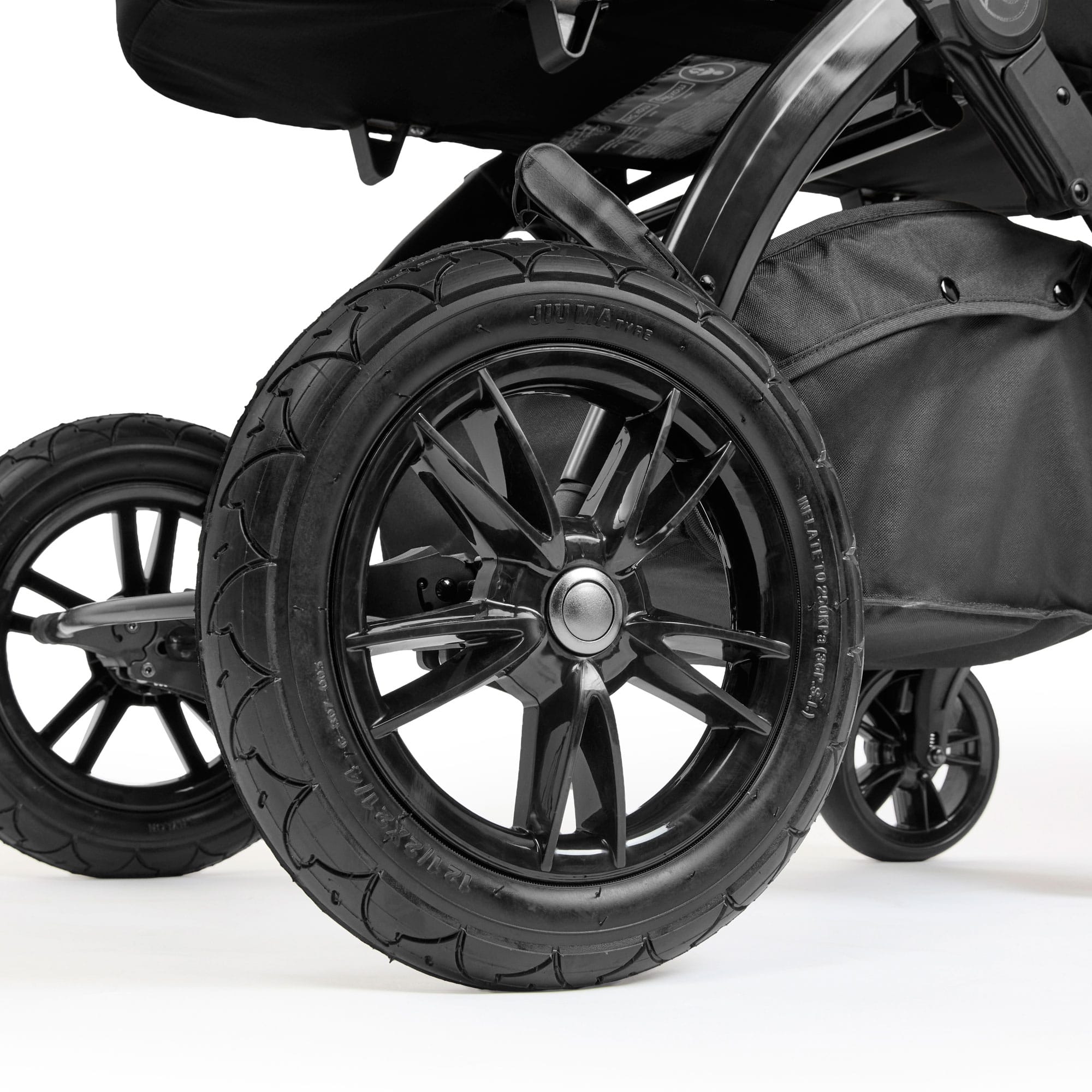 Ickle Bubba travel systems Ickle Bubba Stomp Luxe Elements Edition 16 Piece Ultimate Travel System - Raven 10-014-420-168