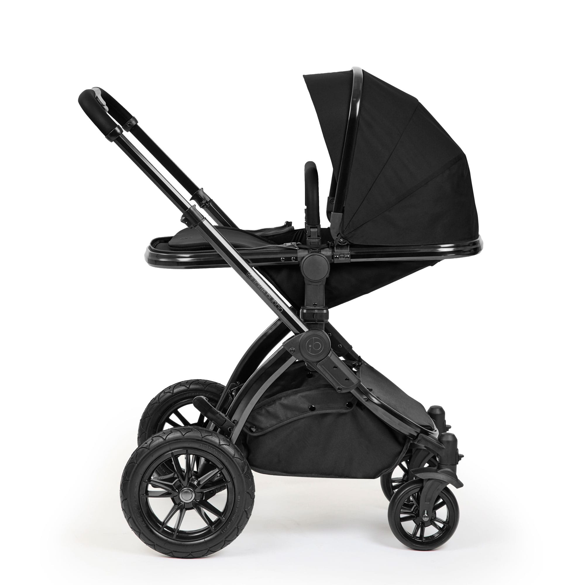 Ickle Bubba travel systems Ickle Bubba Stomp Luxe Elements Edition 16 Piece Ultimate Travel System - Raven 10-014-420-168