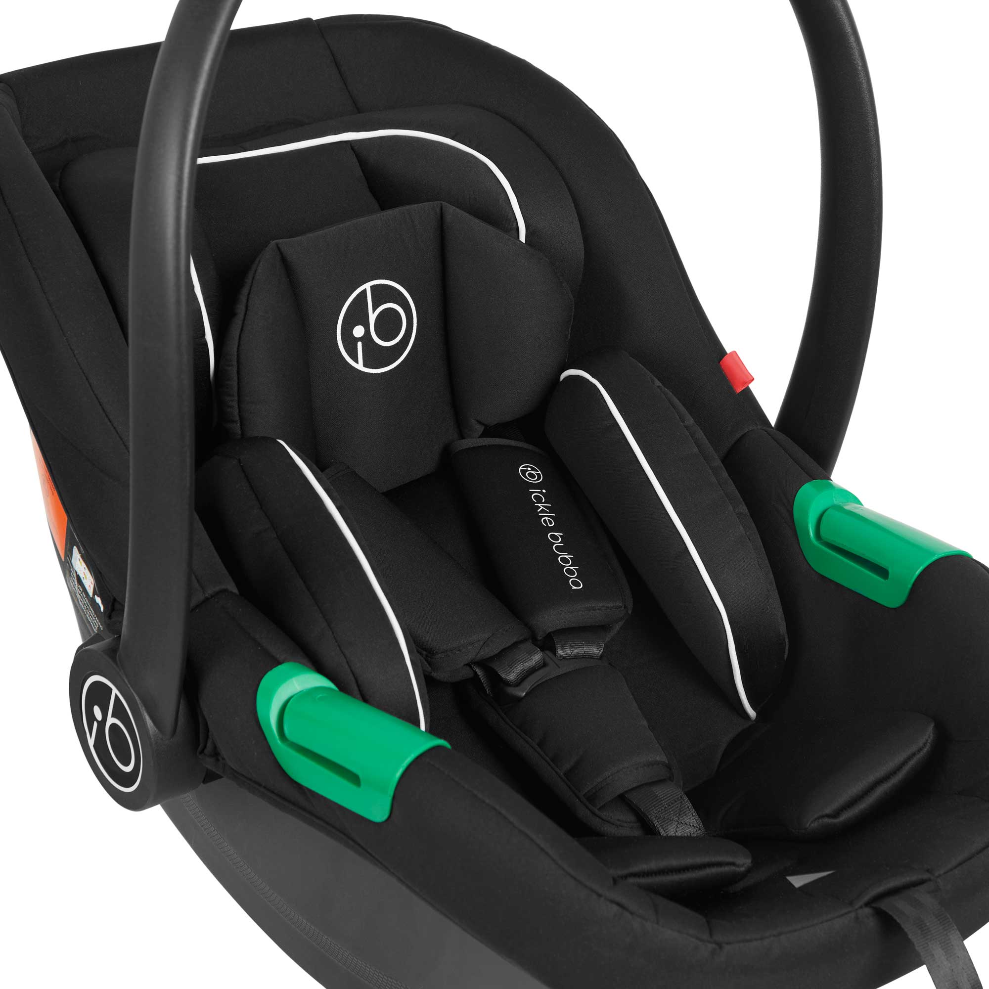 Ickle Bubba travel systems Ickle Bubba Virgo Twin Travel System - Black/Stone/Black 12-001-420-163