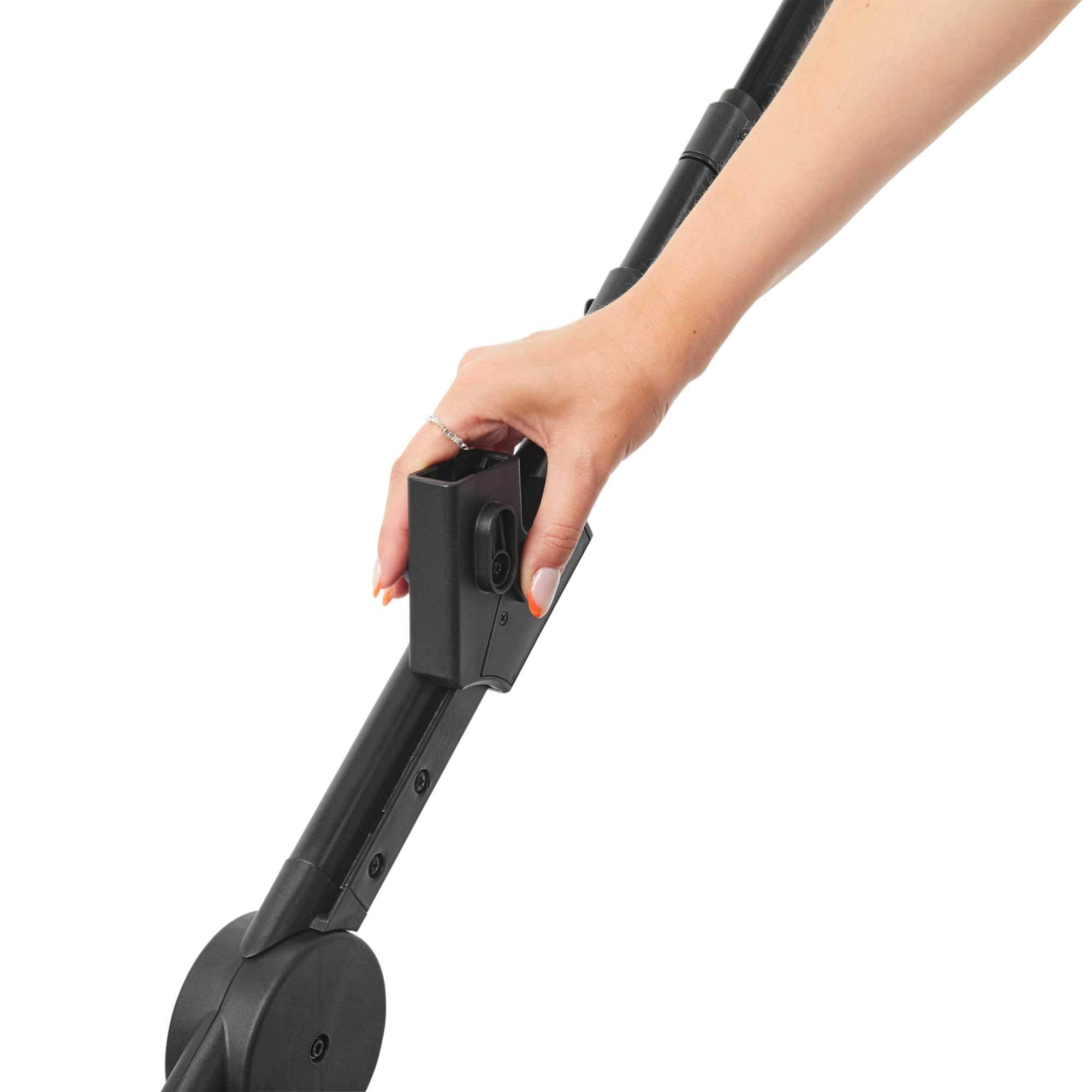 Ickle Bubba travel systems Ickle Bubba Virgo Twin Travel System - Black/Stone/Black 12-001-420-163
