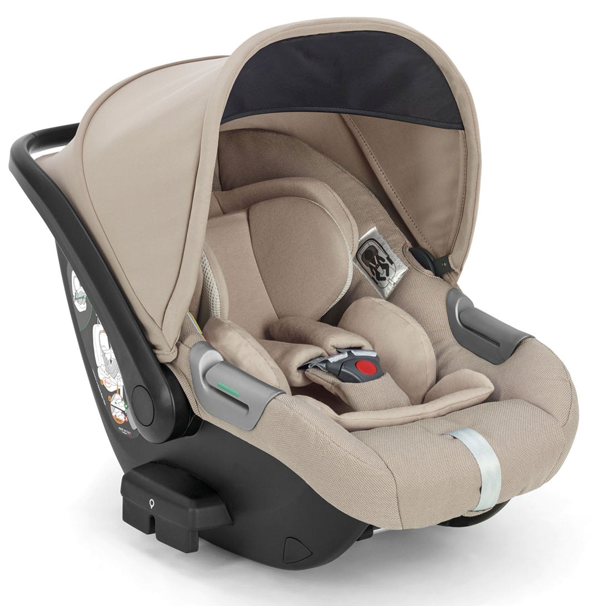 Inglesina baby car seats Inglesina Aptica Darwin Infant Recline Car Seat - Pashmina Beige