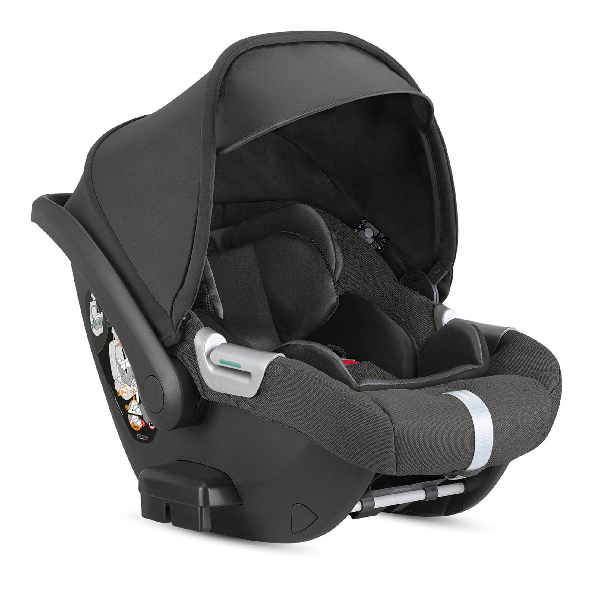 Inglesina baby car seats Inglesina Aptica XT Darwin Infant Recline Car Seat - Magnet Grey