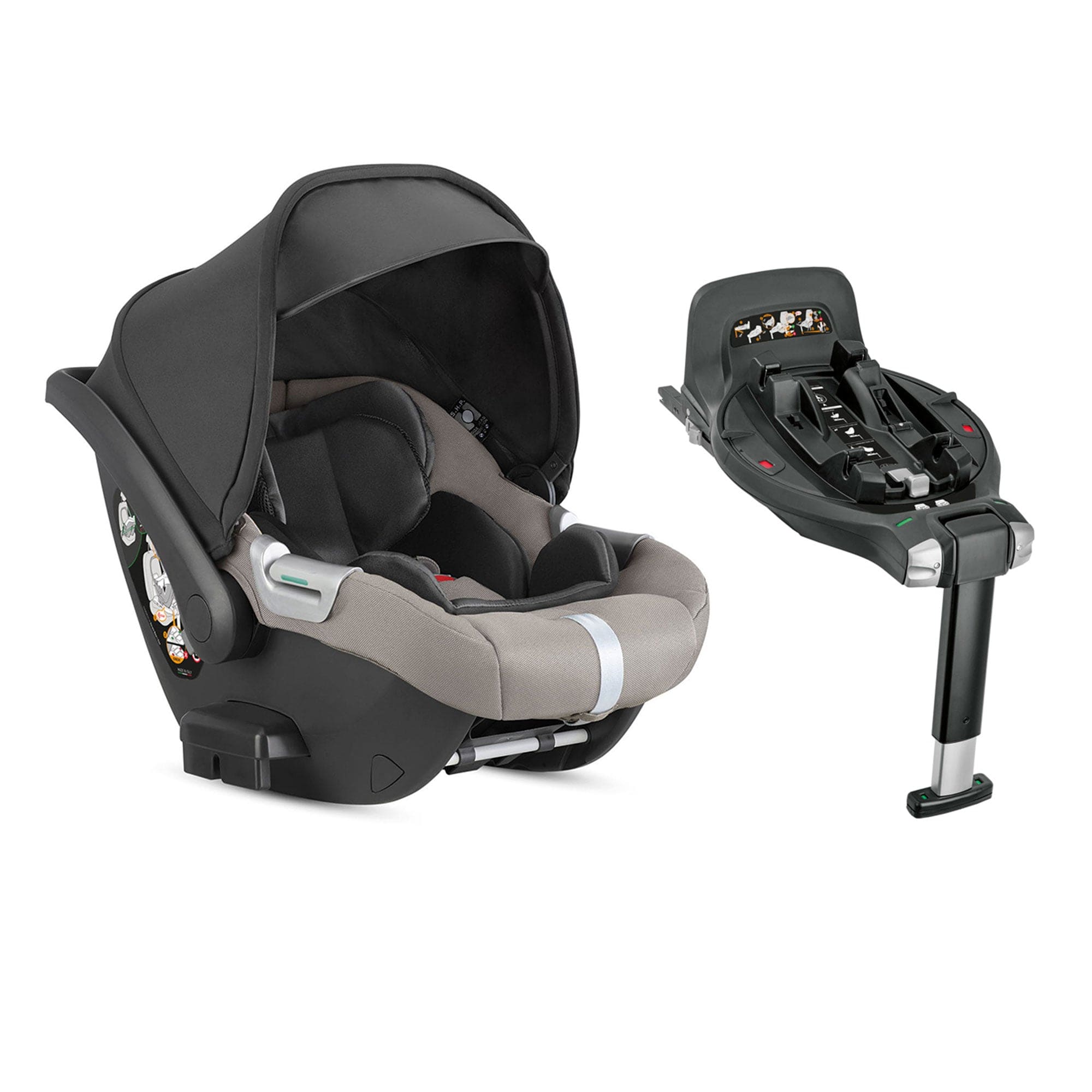Inglesina baby car seats Inglesina Aptica XT Darwin Infant Recline Car Seat - Tundra Beige CAR/ING/091403-1
