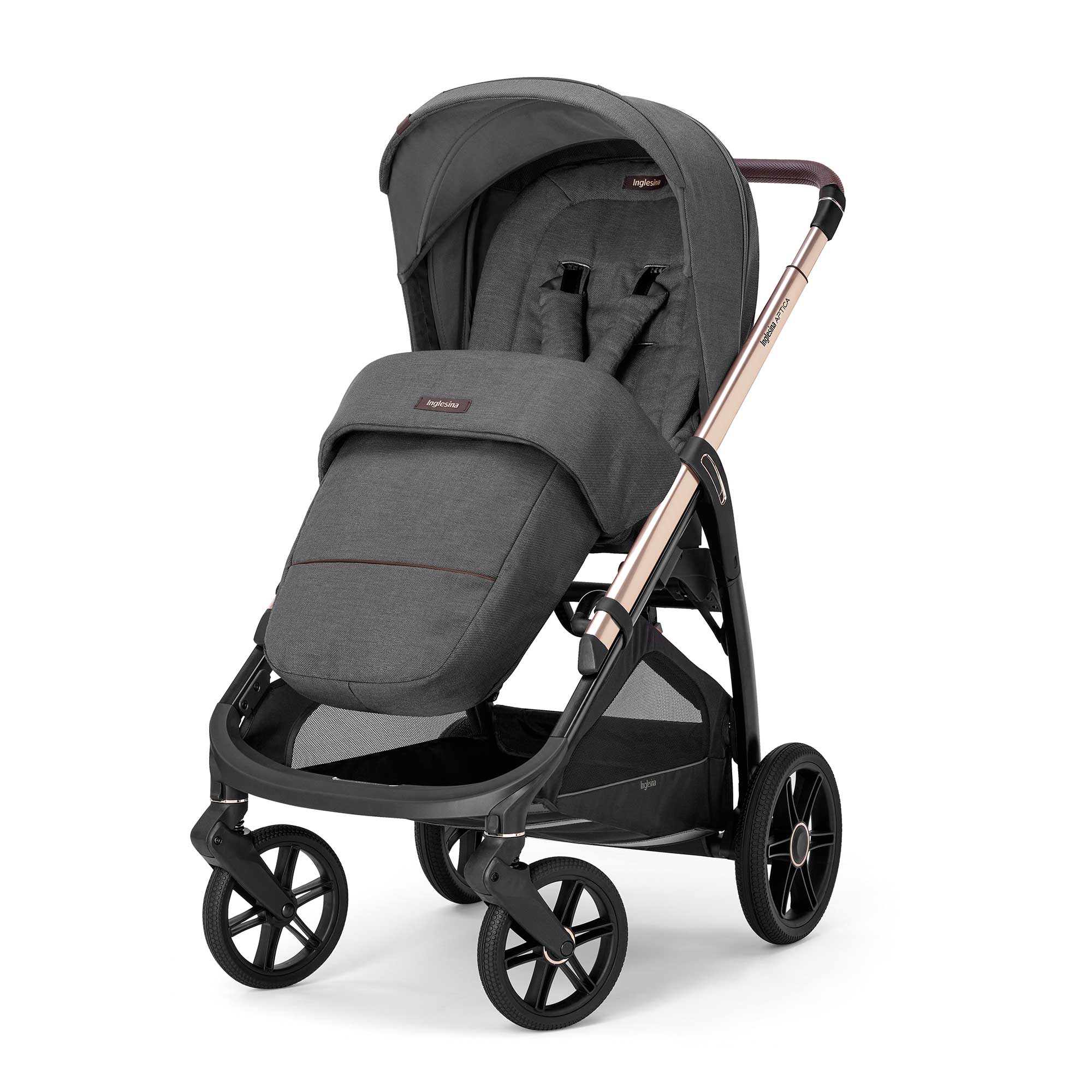 Inglesina baby prams Inglesina Aptica Duo Travel System - Velvet Grey STR/ING/154381
