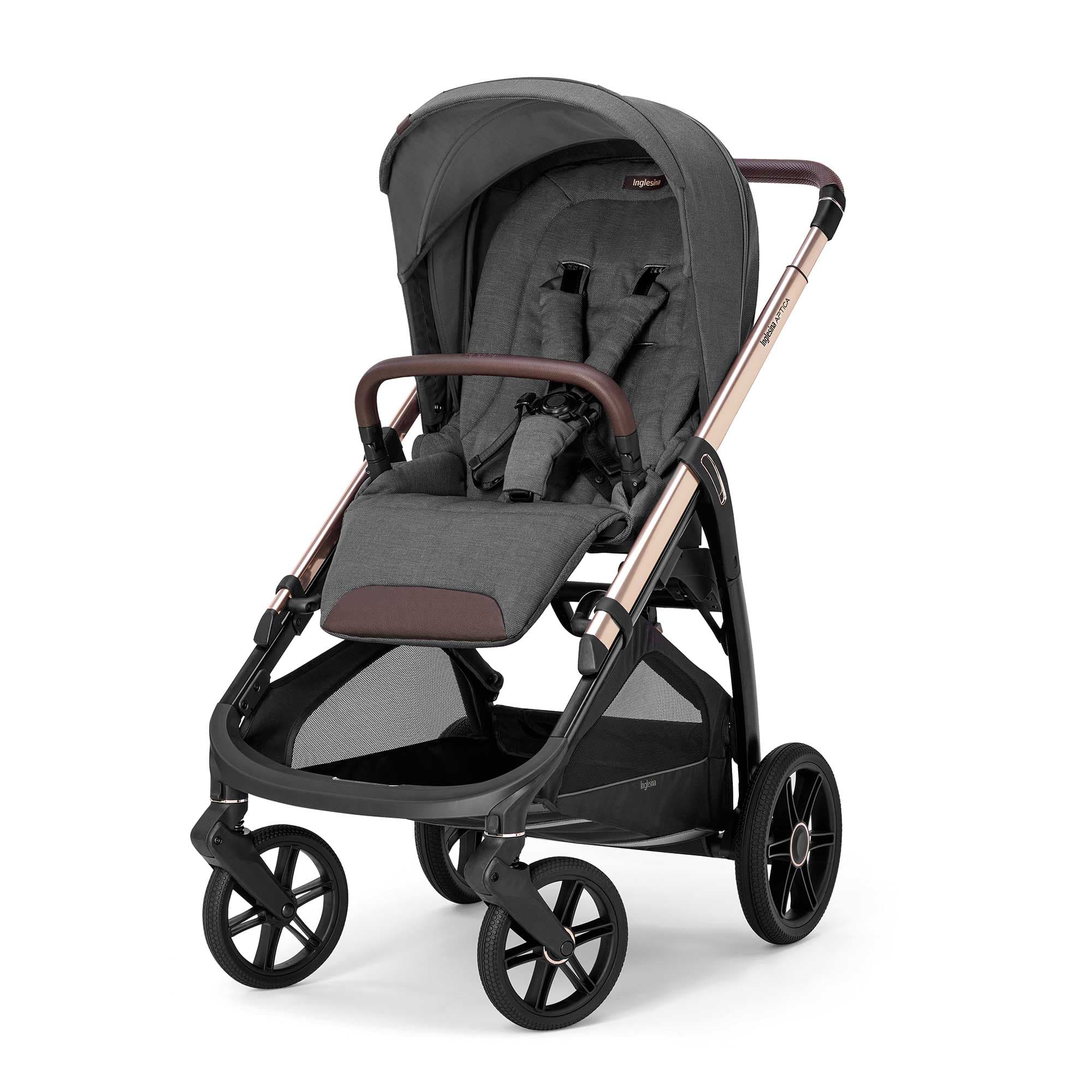 Inglesina baby prams Inglesina Aptica Duo Travel System - Velvet Grey STR/ING/154381