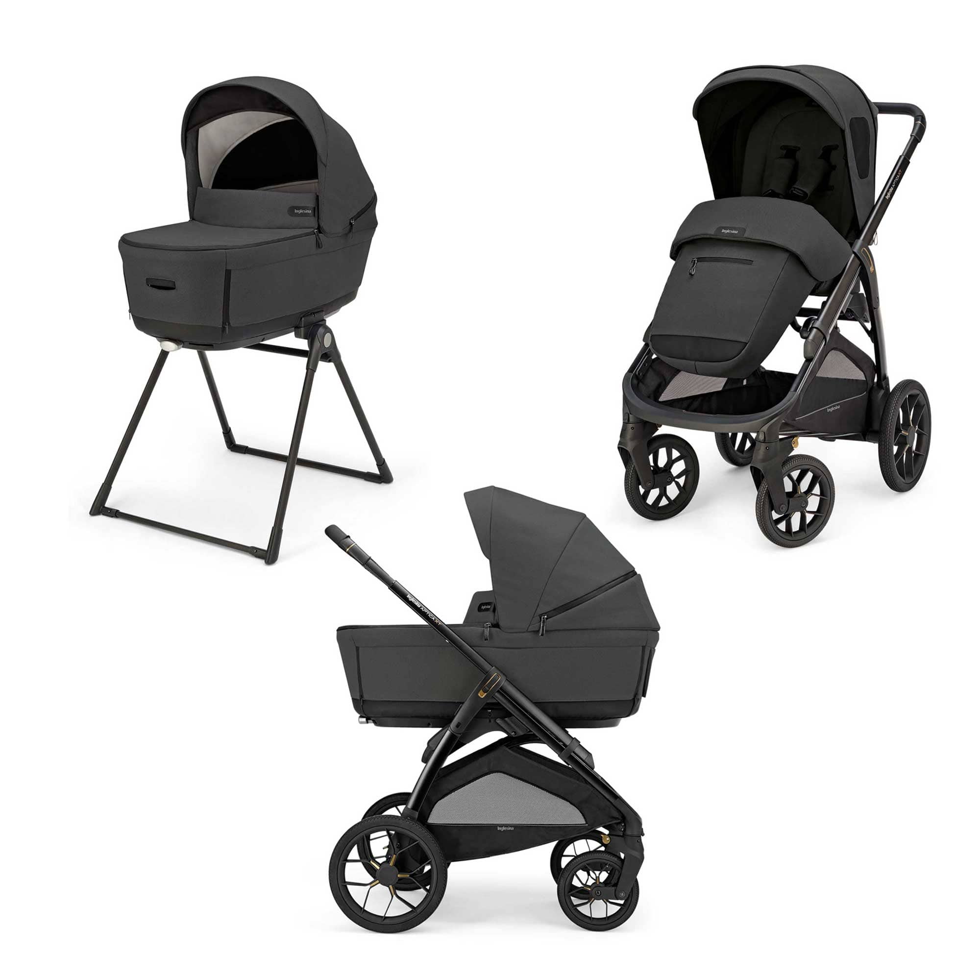 Inglesina baby prams Inglesina Aptica XT Duo Travel System - Magnet Grey STR/ING/154398