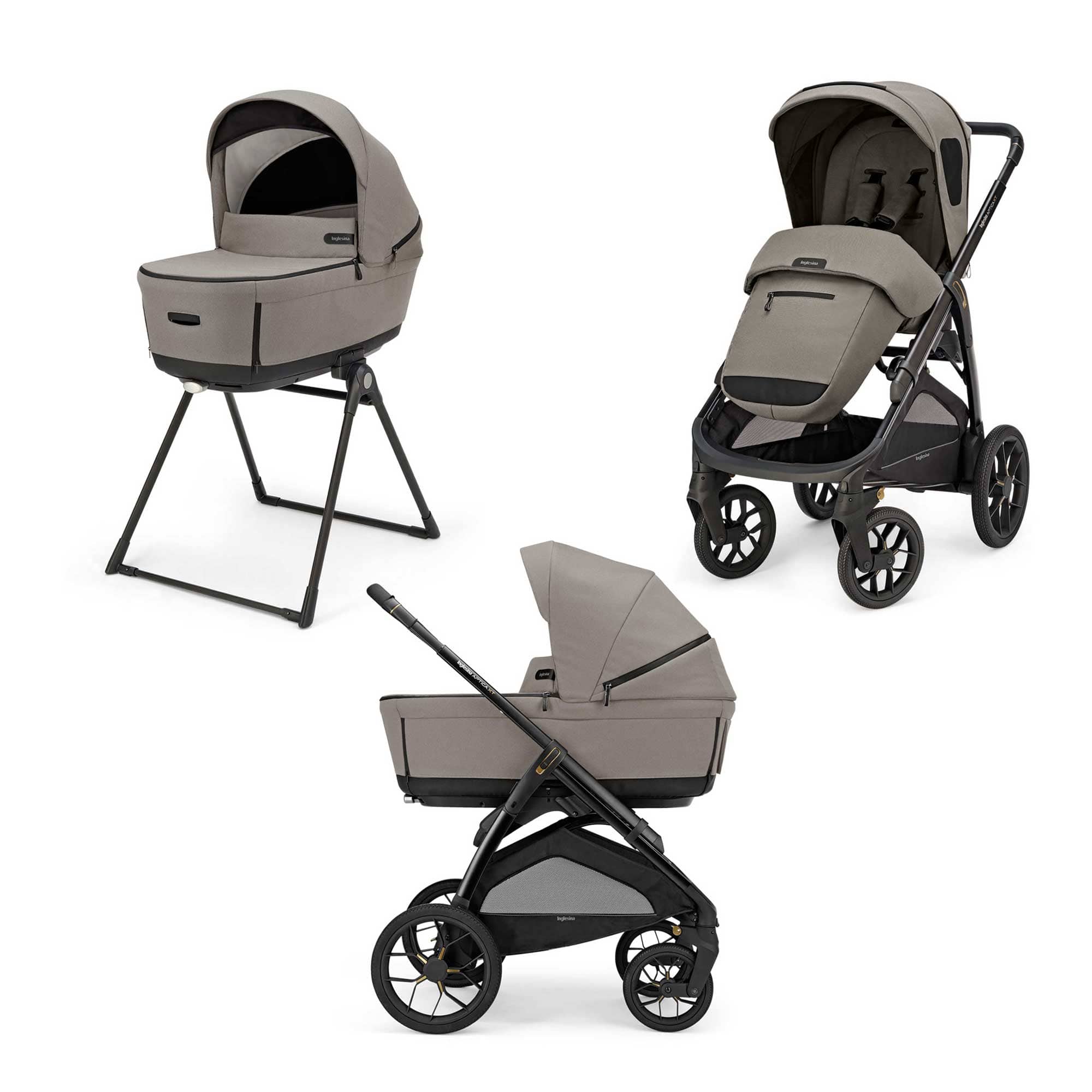 Inglesina baby prams Inglesina Aptica XT Duo Travel System - Tundra Beige STR/ING/154411