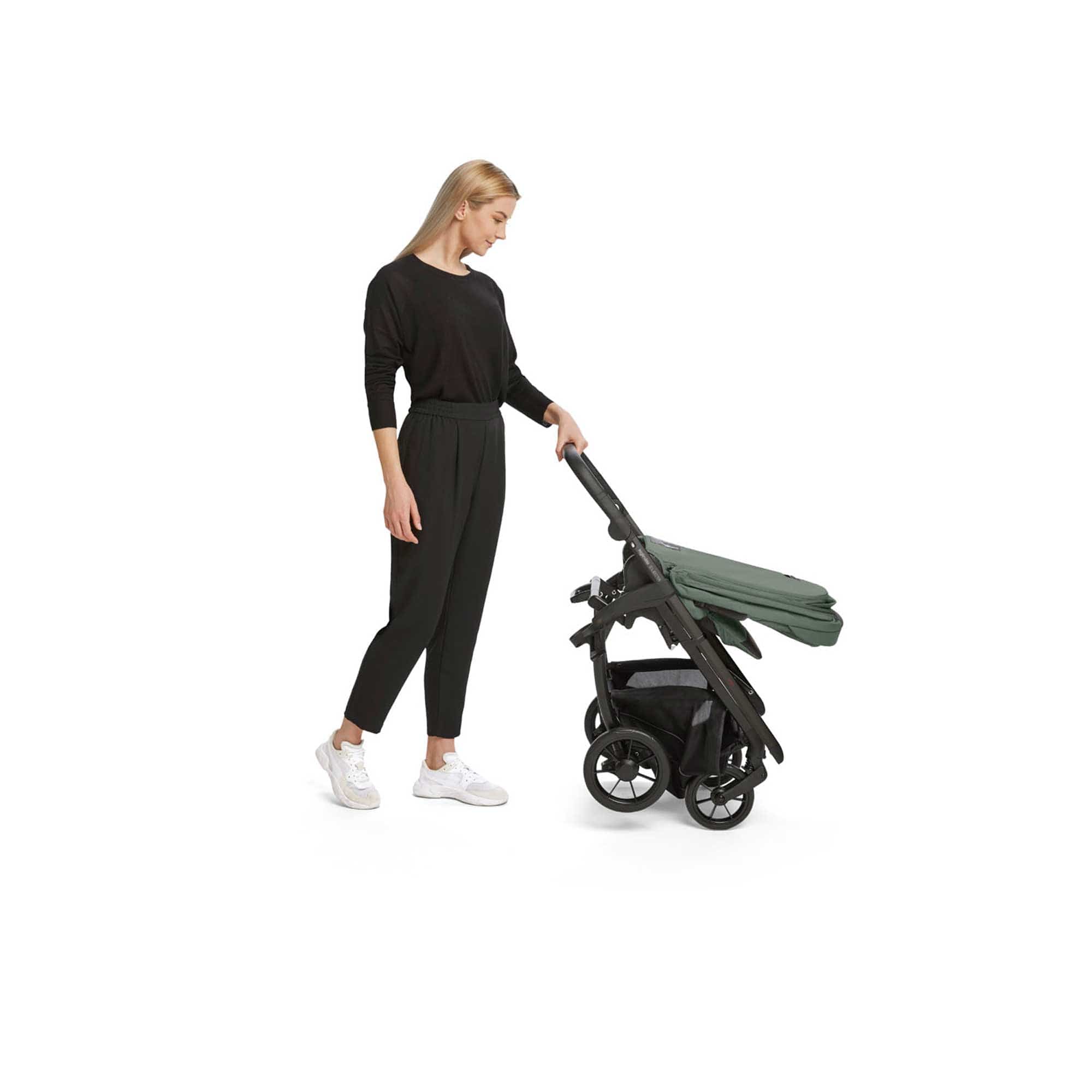 Inglesina baby prams Inglesina Electa Duo Travel System - Murray Green STR/ING/154312