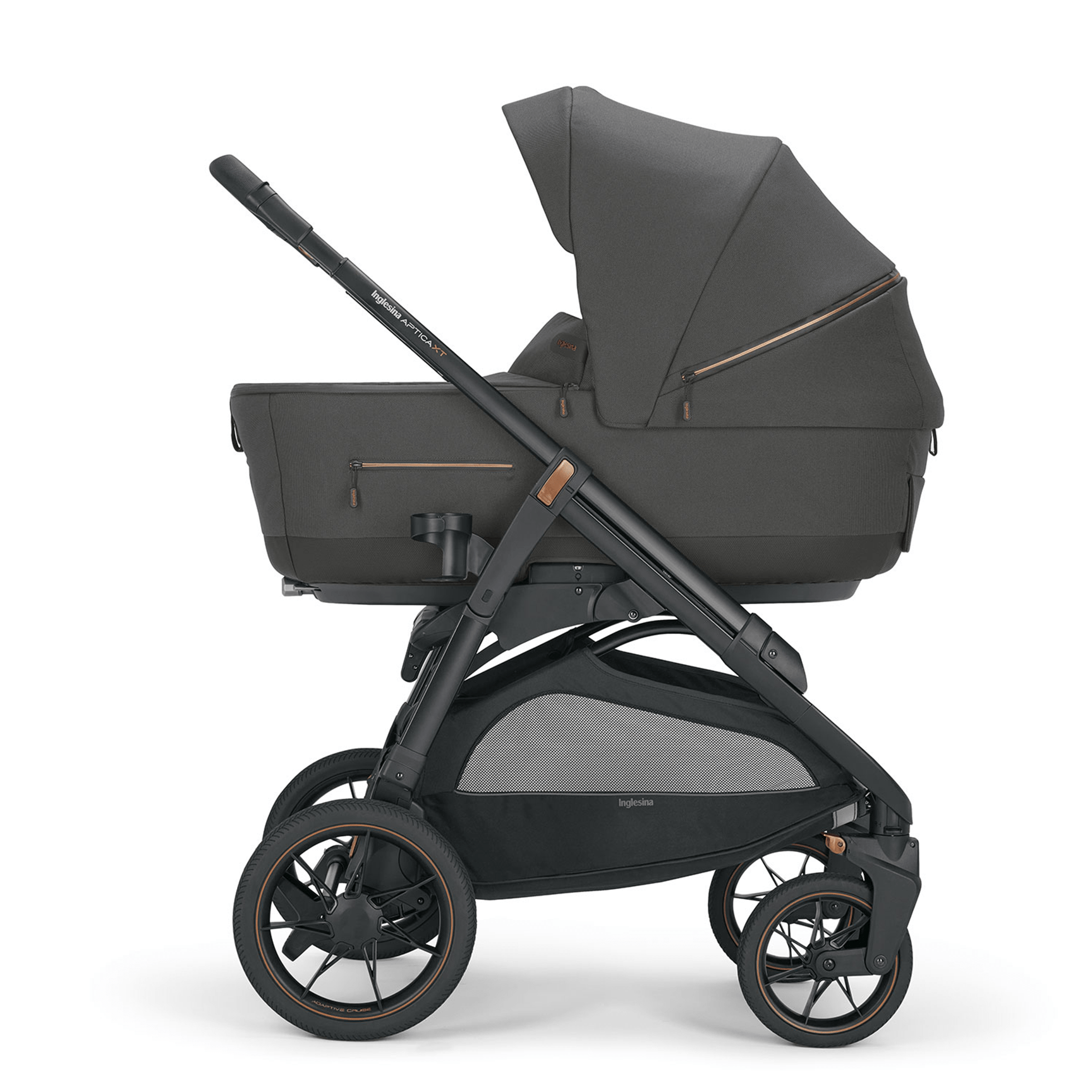 Inglesina travel systems Inglesina Aptica XT Travel System Quattro - Magnet Grey APT-MAG-GRY