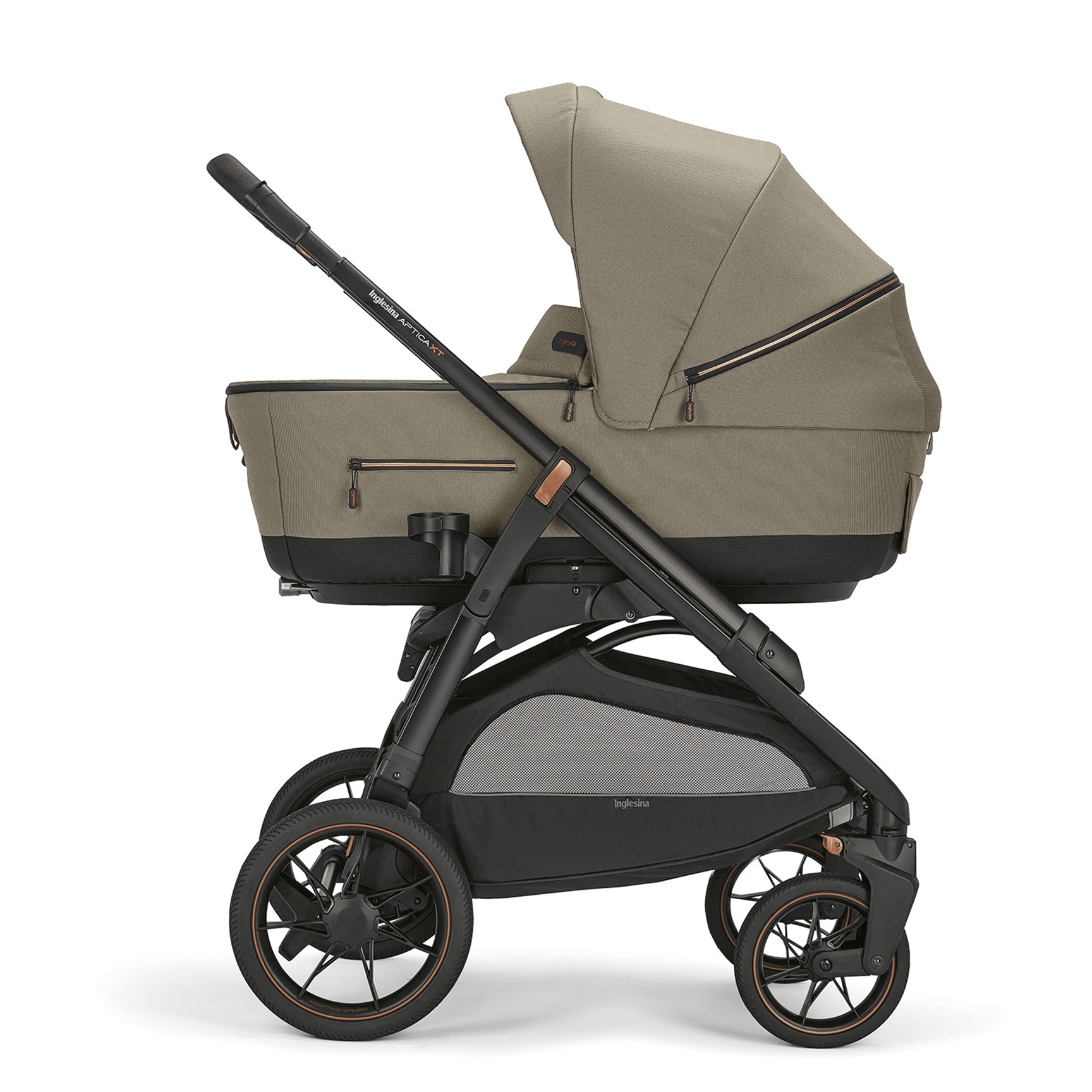 Inglesina travel systems Inglesina Aptica XT Travel System Quattro - Tuareg Beige APT-TUA-BGE