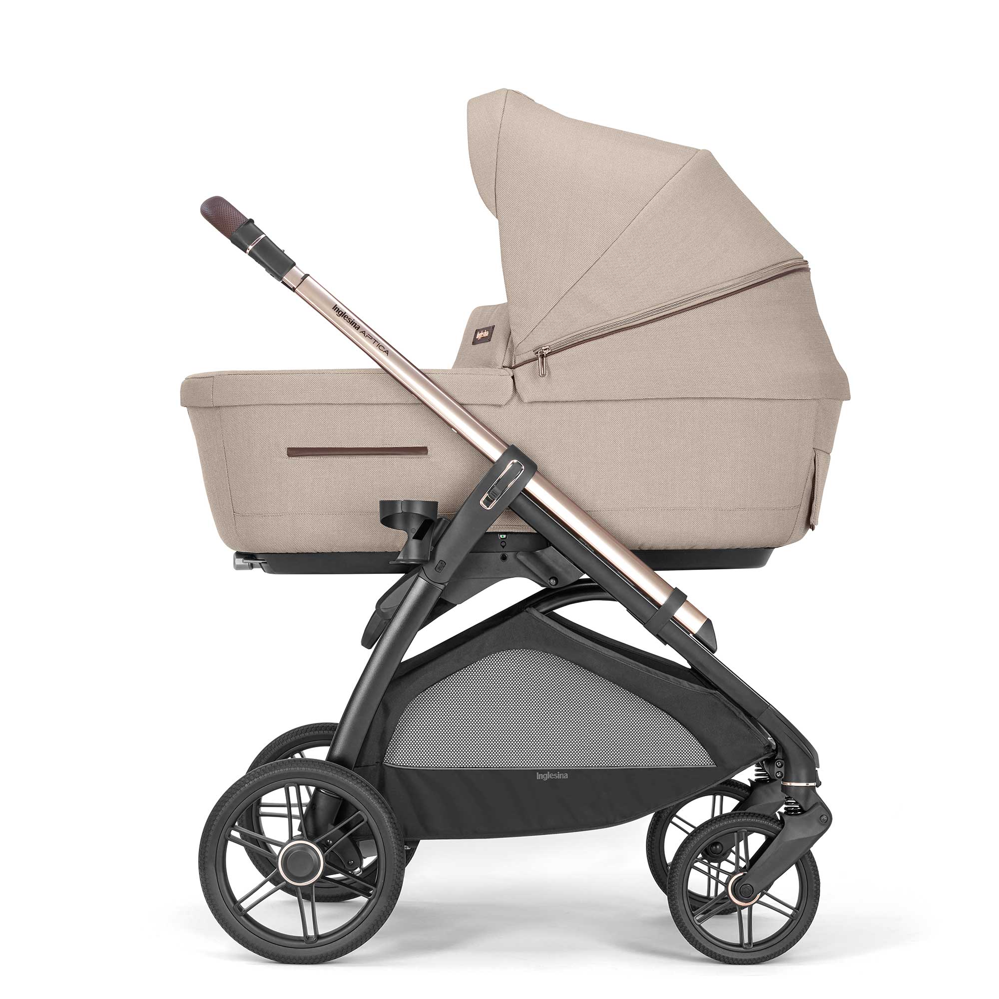 Inglesina travel systems Inglesina Aptica Quattro Travel System - Pashmina Beige STR/ING/154008