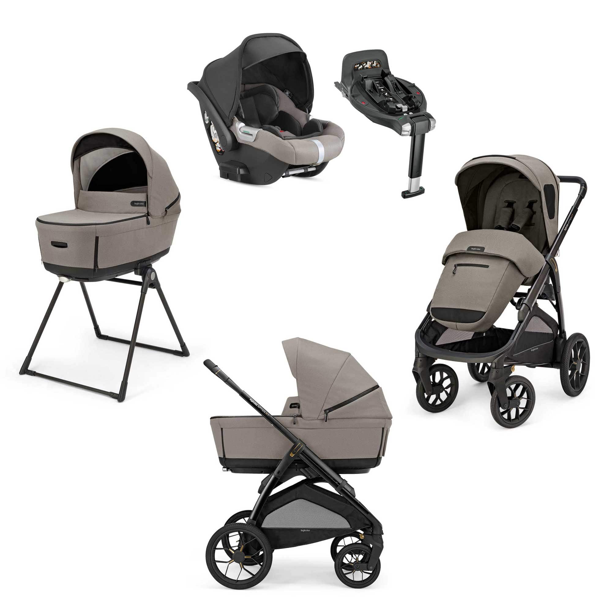 Inglesina travel systems Inglesina Aptica XT Quattro Travel System - Tundra Beige STR/ING/154053
