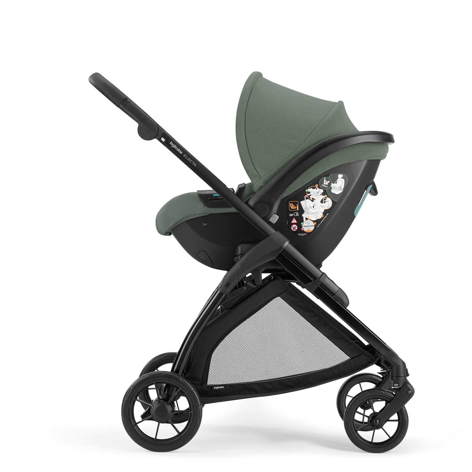 Inglesina travel systems Inglesina Electa Quattro Travel System - Murray Green STR/ING/153988