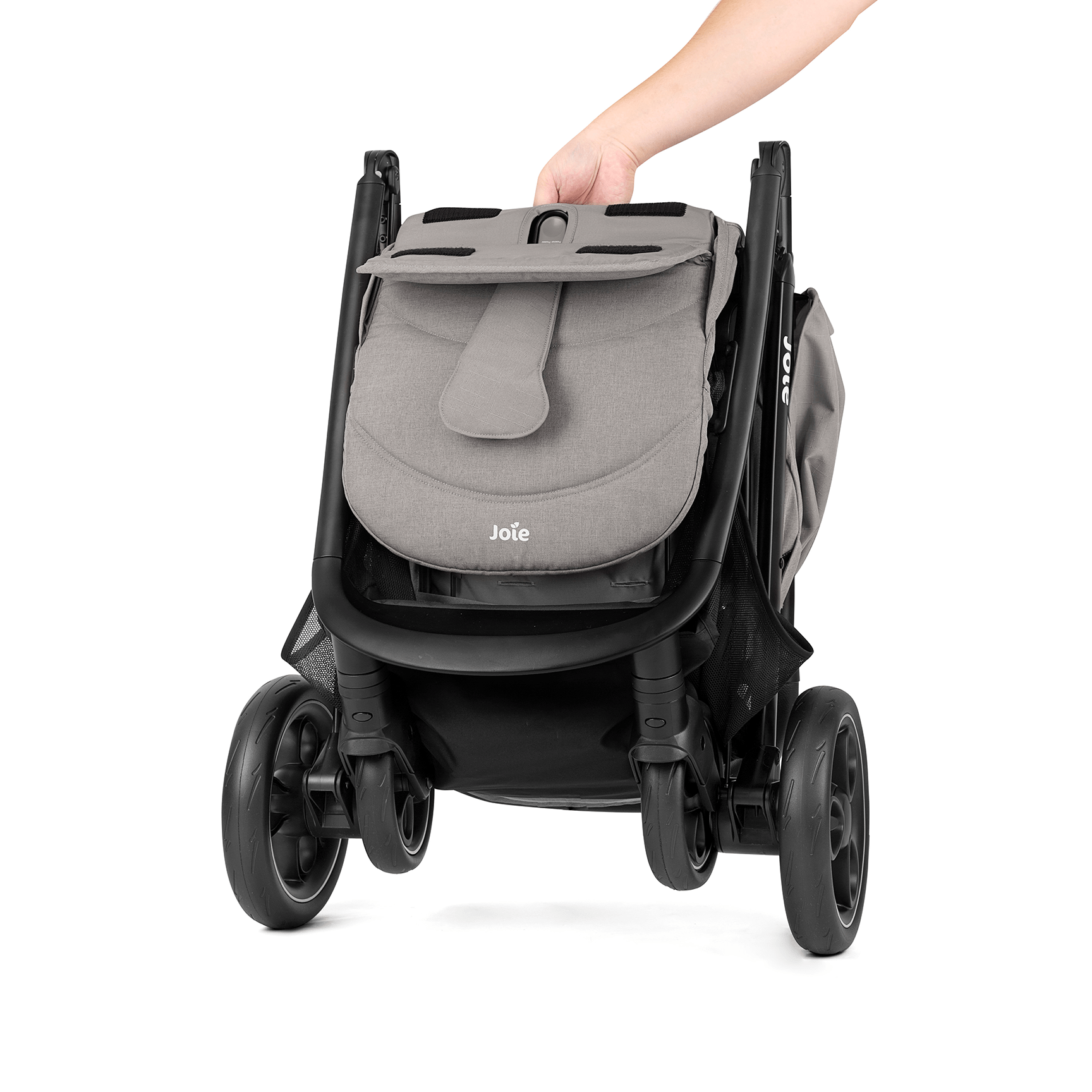 Joie 3 wheel pushchairs Joie Litetrax PRO Stroller - Pebble S2213BAPEB000