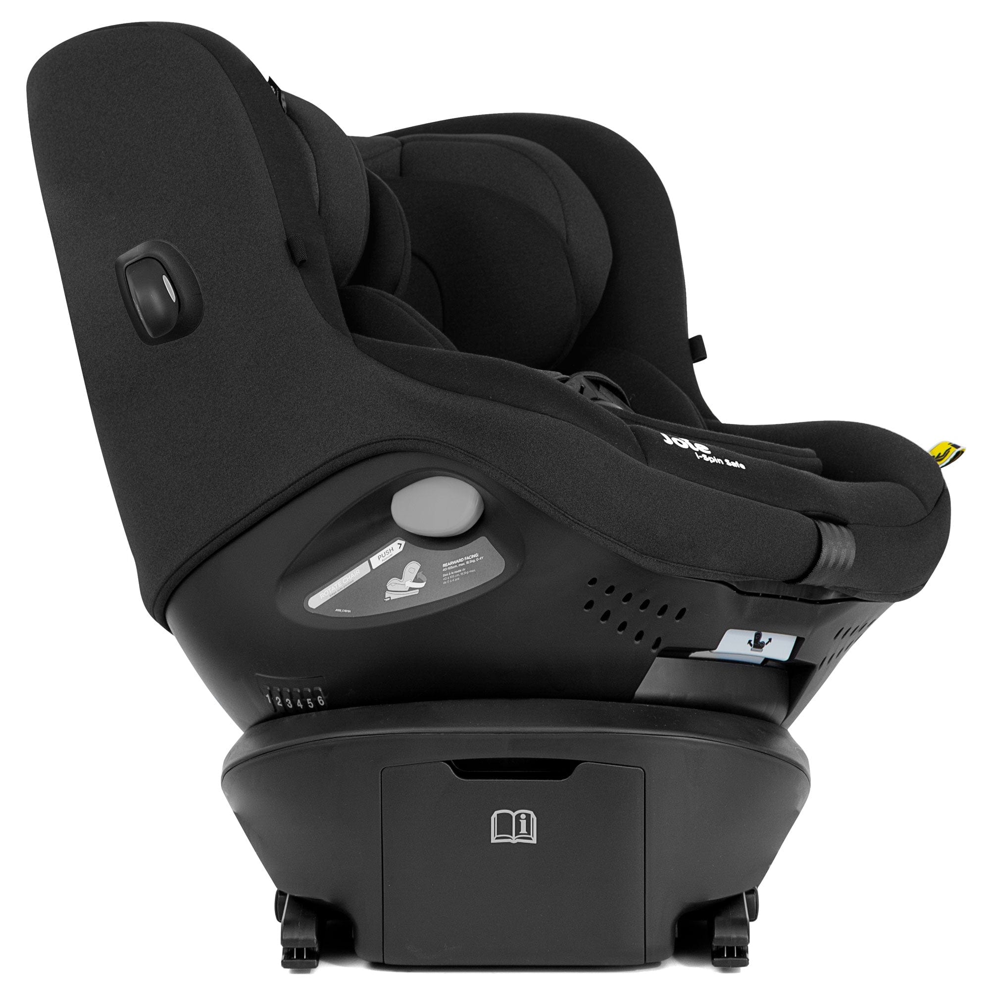 Joie i-Size car seats Joie i-Spin Safe R129 Rotating Car Seat - Shale C1801VBSHA000