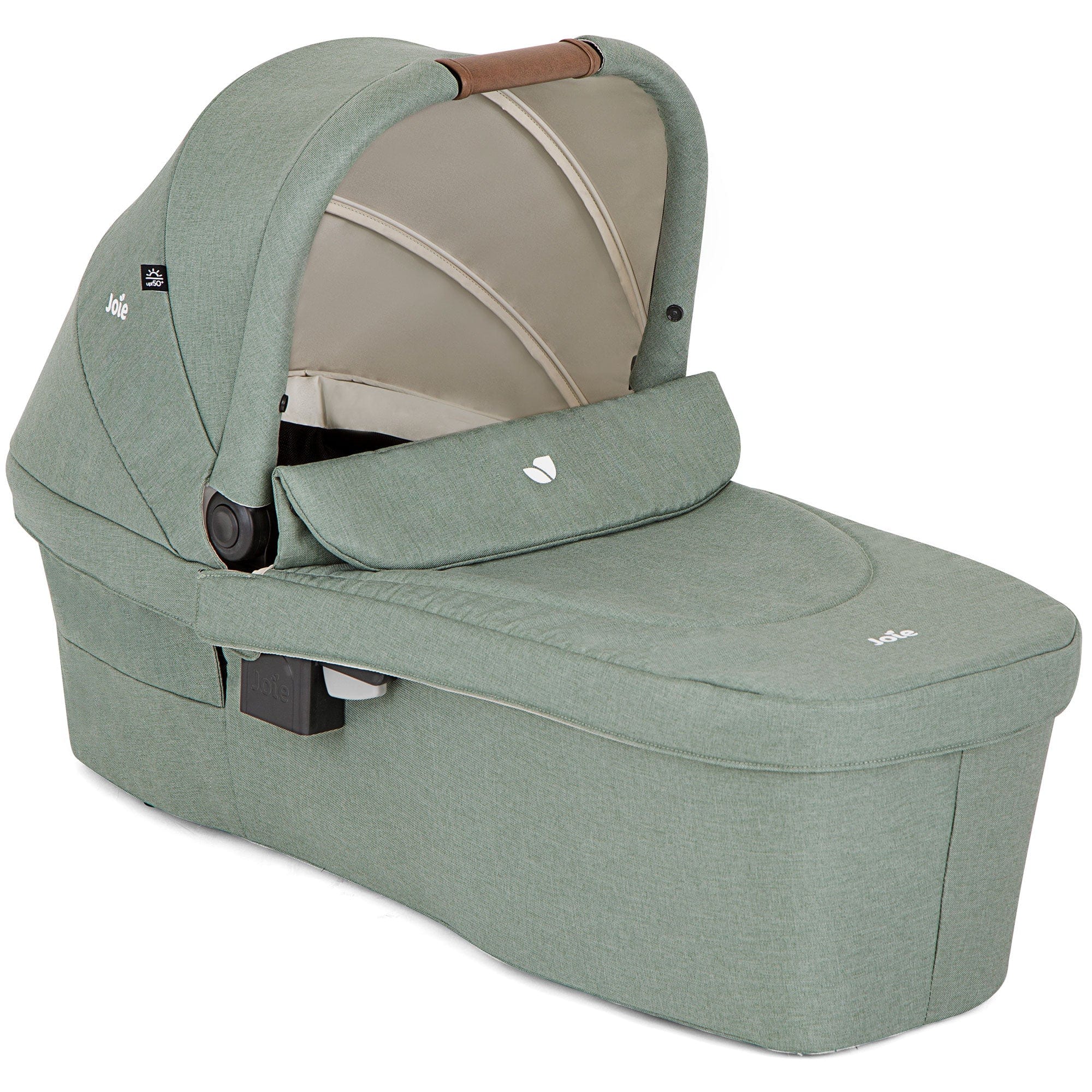 Joie Pushchairs & Buggies Joie Versatrax Stroller and Ramble XL Carrycot in - Laurel Z2BJVTRX1003UK