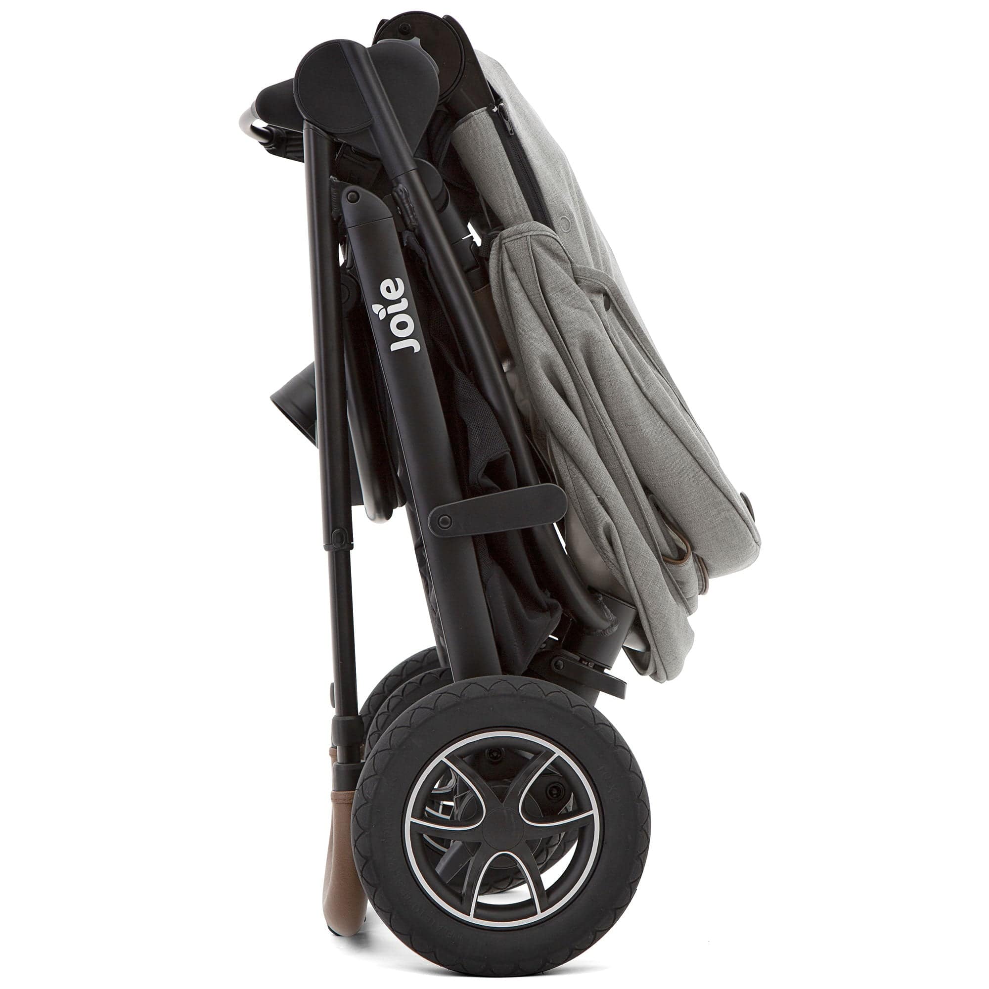 Joie Pushchairs & Buggies Joie Versatrax Stroller and Ramble XL Carrycot in Pebble Z2BJVTRX1004UK