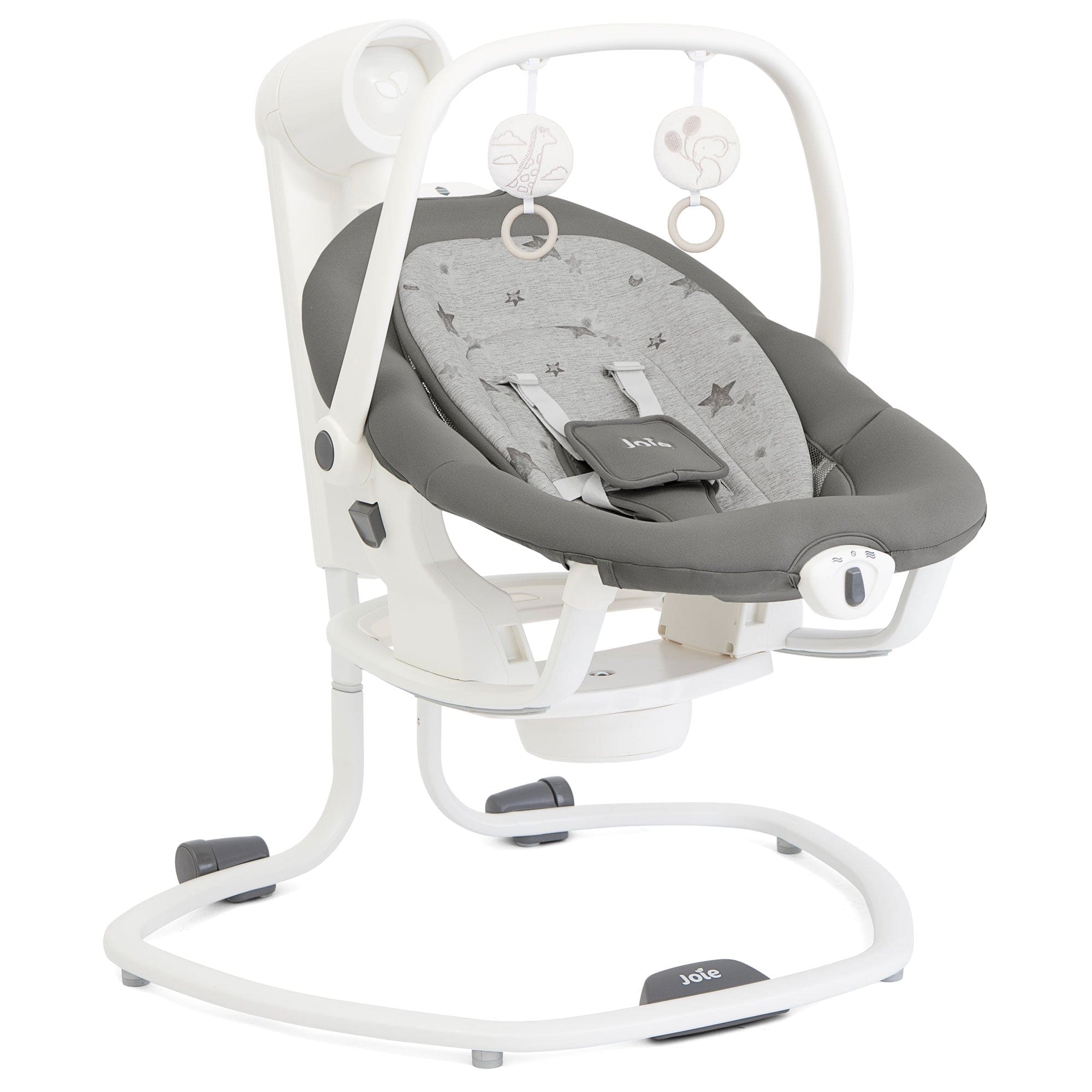 Joie rocking bouncing cradles Joie Serina 2in1 Swing - Cosmo Grey W1306AFCSG000