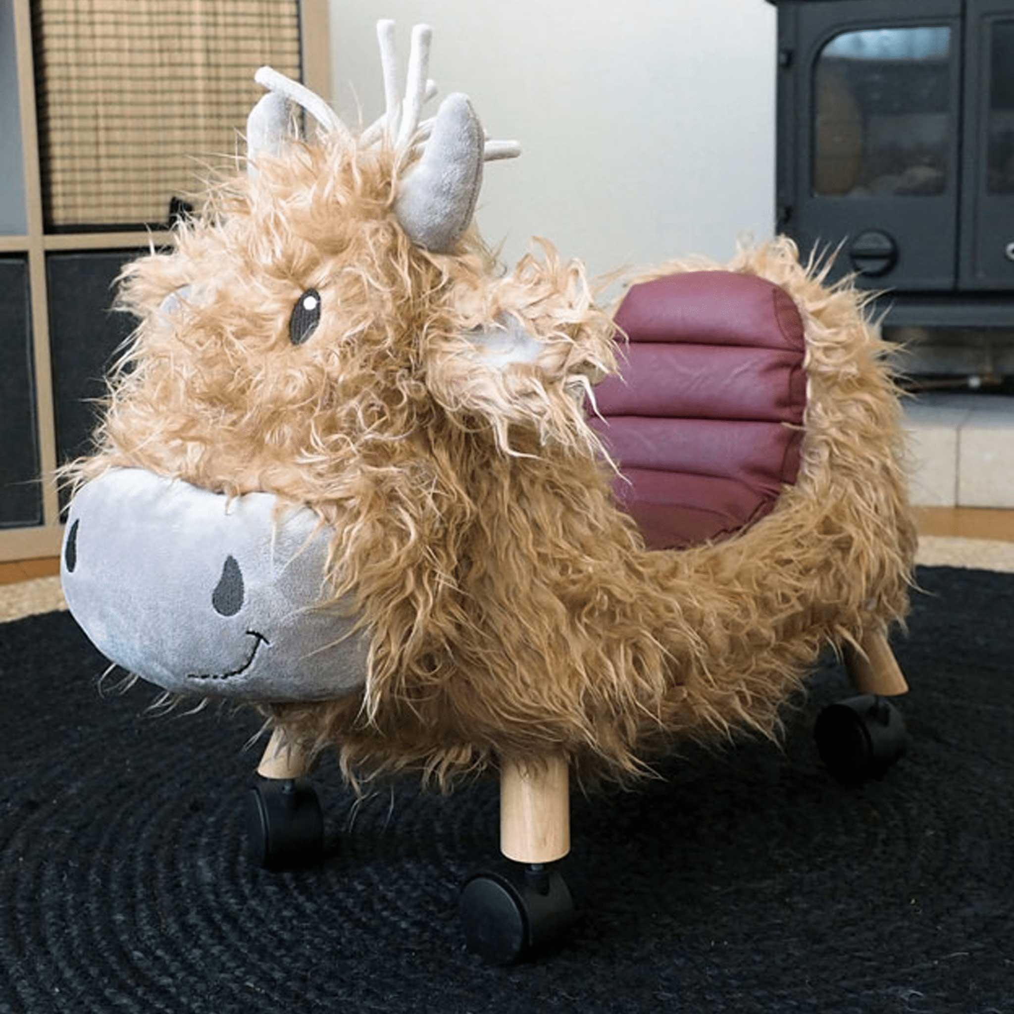Little Bird Told Me rocking animals Little Bird Told Me Hubert Animal Ride On LB3090