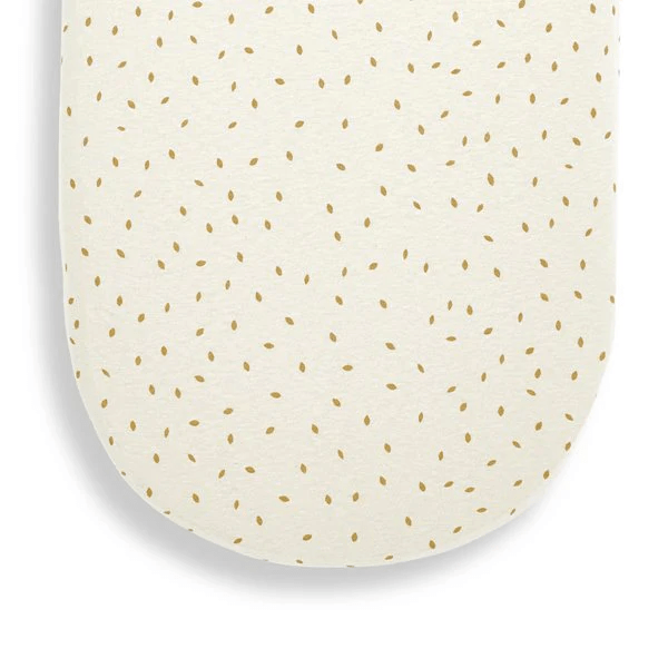 Little Green Sheep cot sheets The Little Green Sheep Organic Moses Fitted Sheet - Linen Rice BD003AG