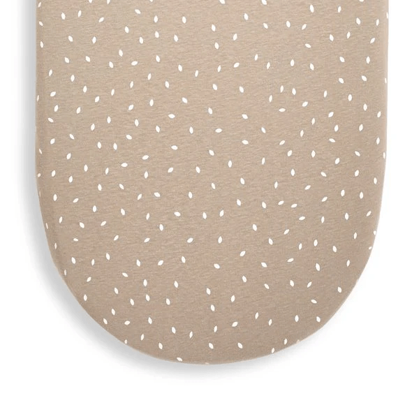 Little Green Sheep cot sheets The Little Green Sheep Organic Moses Fitted Sheet - Truffle Rice BD003AJ