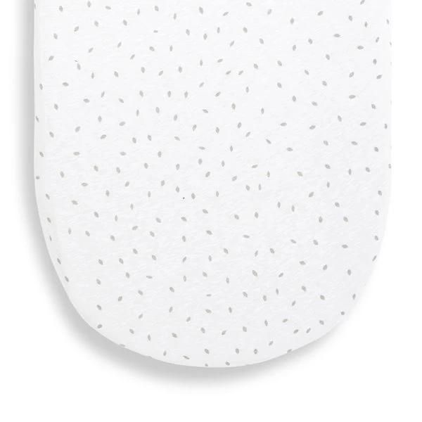 Little Green Sheep cot sheets The Little Green Sheep Organic Moses Fitted Sheet - White Rice BD003AH
