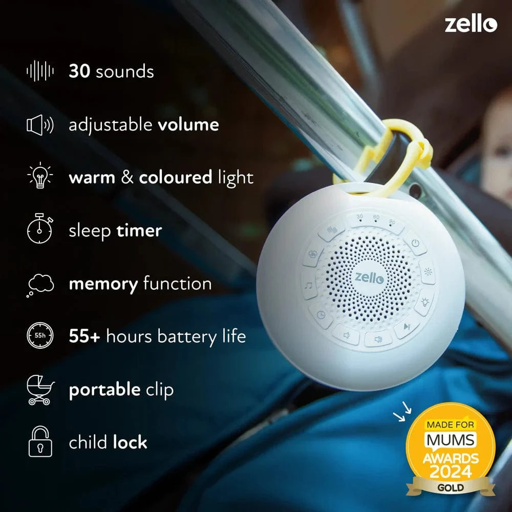 Lumi baby sleep aids Zello Portable Pro Max White Noise Machine PWNM05