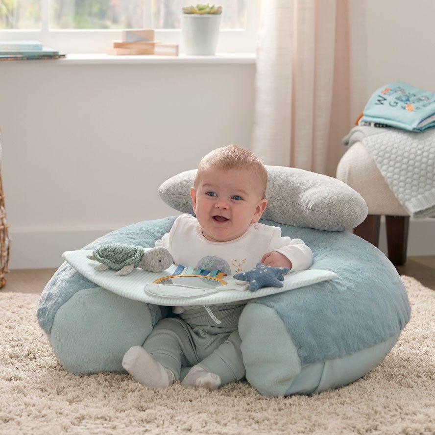 Mamas Papas Welcome To The World Sit Play Interactive Seat Blue