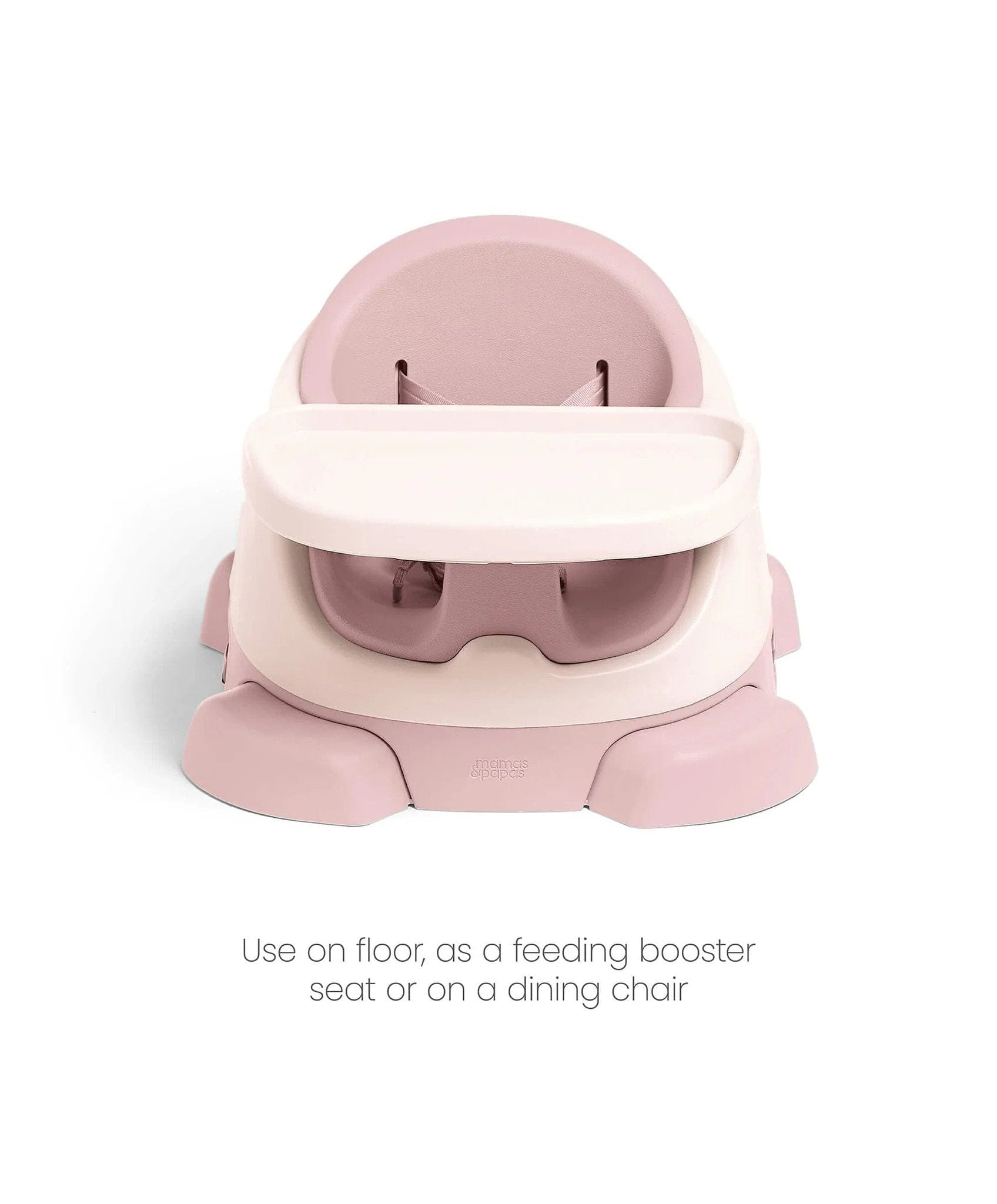 Mamas & Papas baby low chairs Mamas & Papas Bug 3-in-1 Floor & Booster Seat with Activity Tray - Blossom 9868L7400